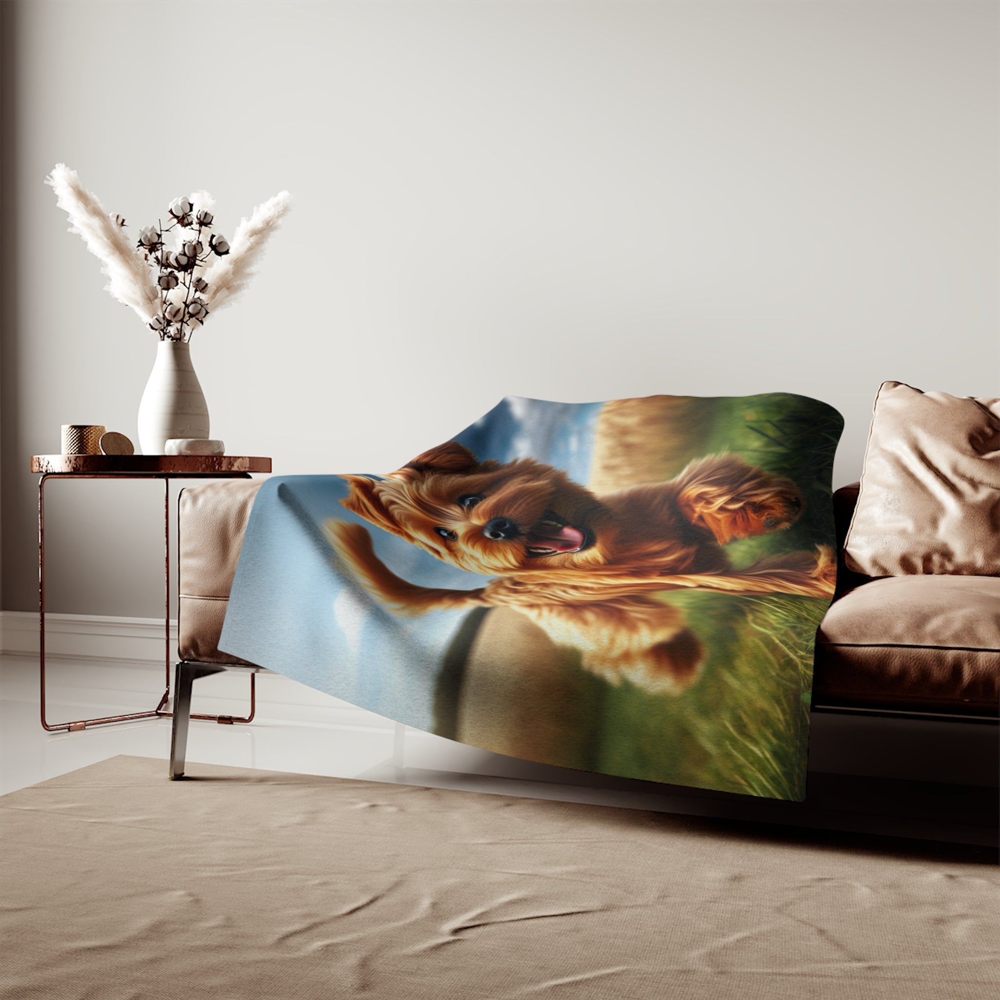 Sweatshirt Blanket – Plush Fleece Throw, 2 Size Options