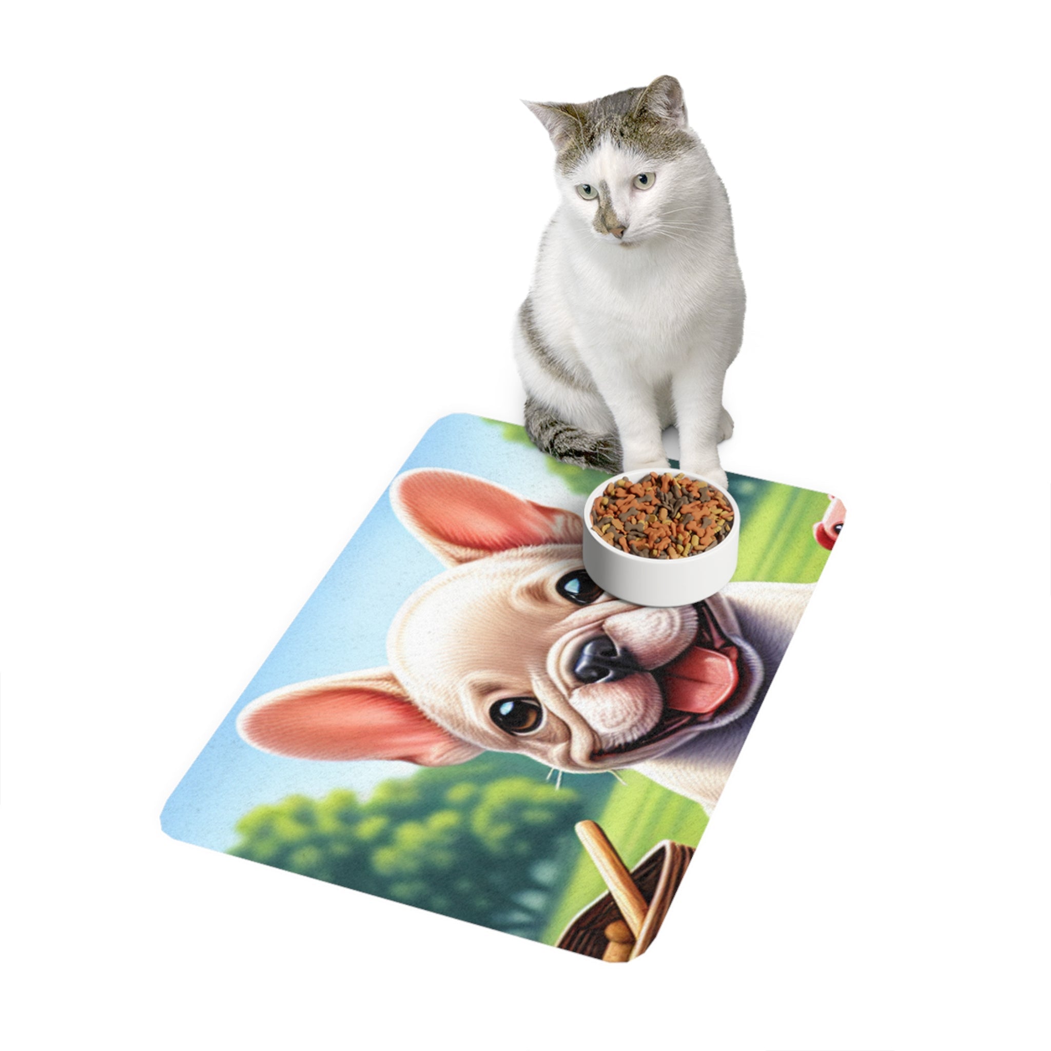 Non-Slip Pet Food Mat – Waterproof Feeding Mat for Dogs