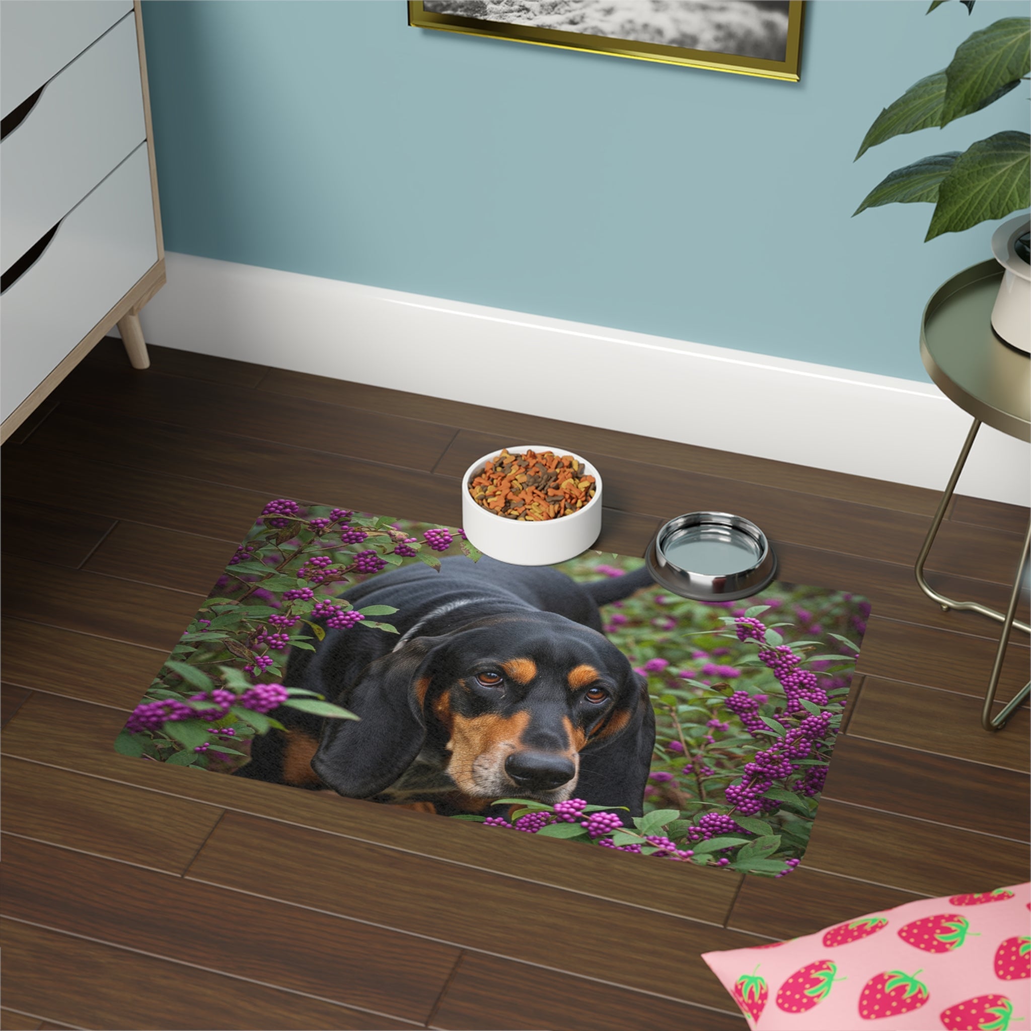 Non-Slip Pet Food Mat – Waterproof Feeding Mat for Dogs