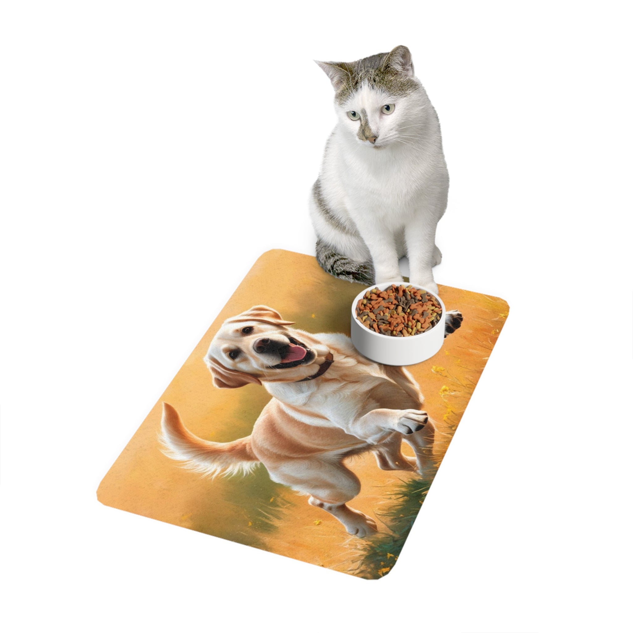 Non-Slip Pet Food Mat – Waterproof Feeding Mat for Dogs