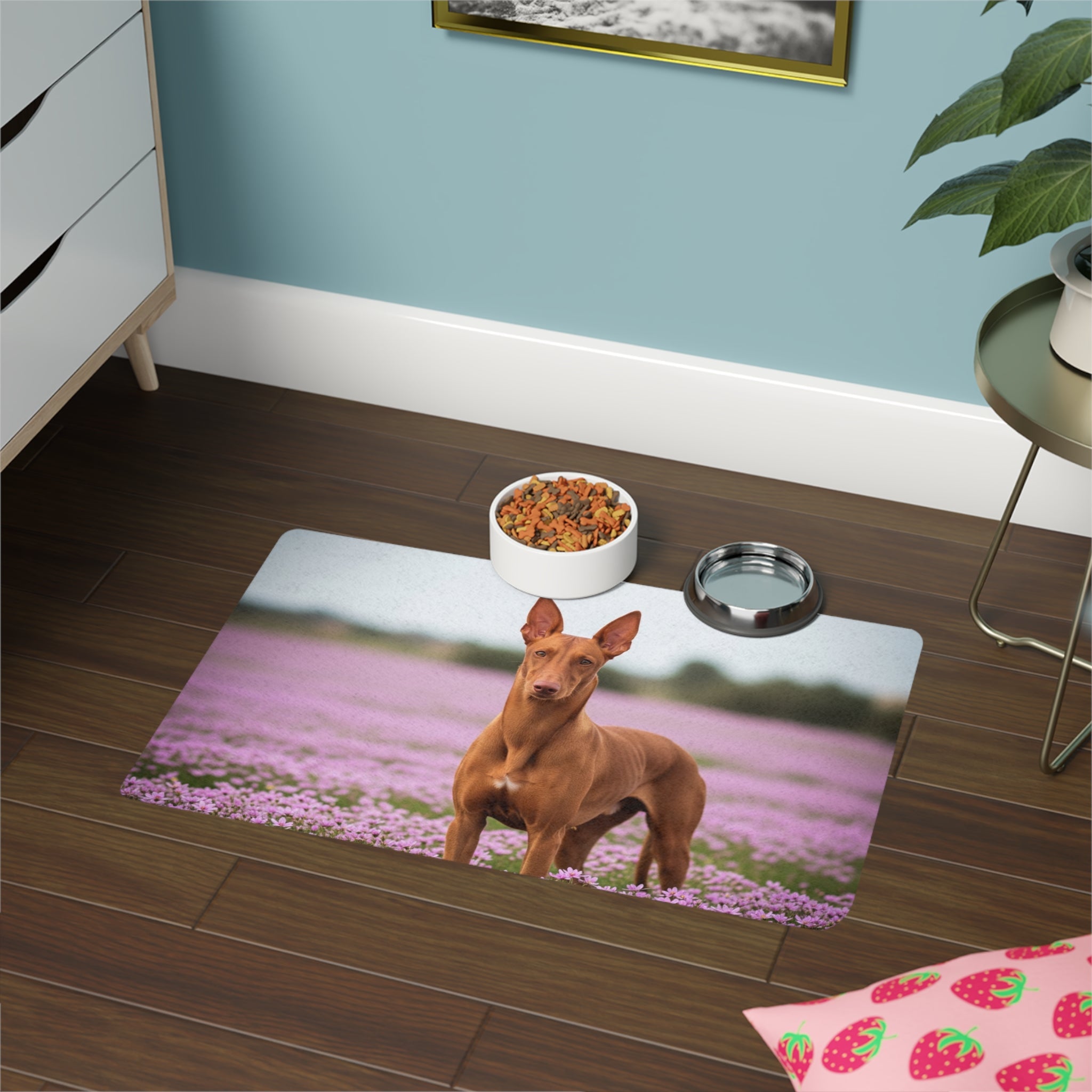 Non-Slip Pet Food Mat – Waterproof Feeding Mat for Dogs