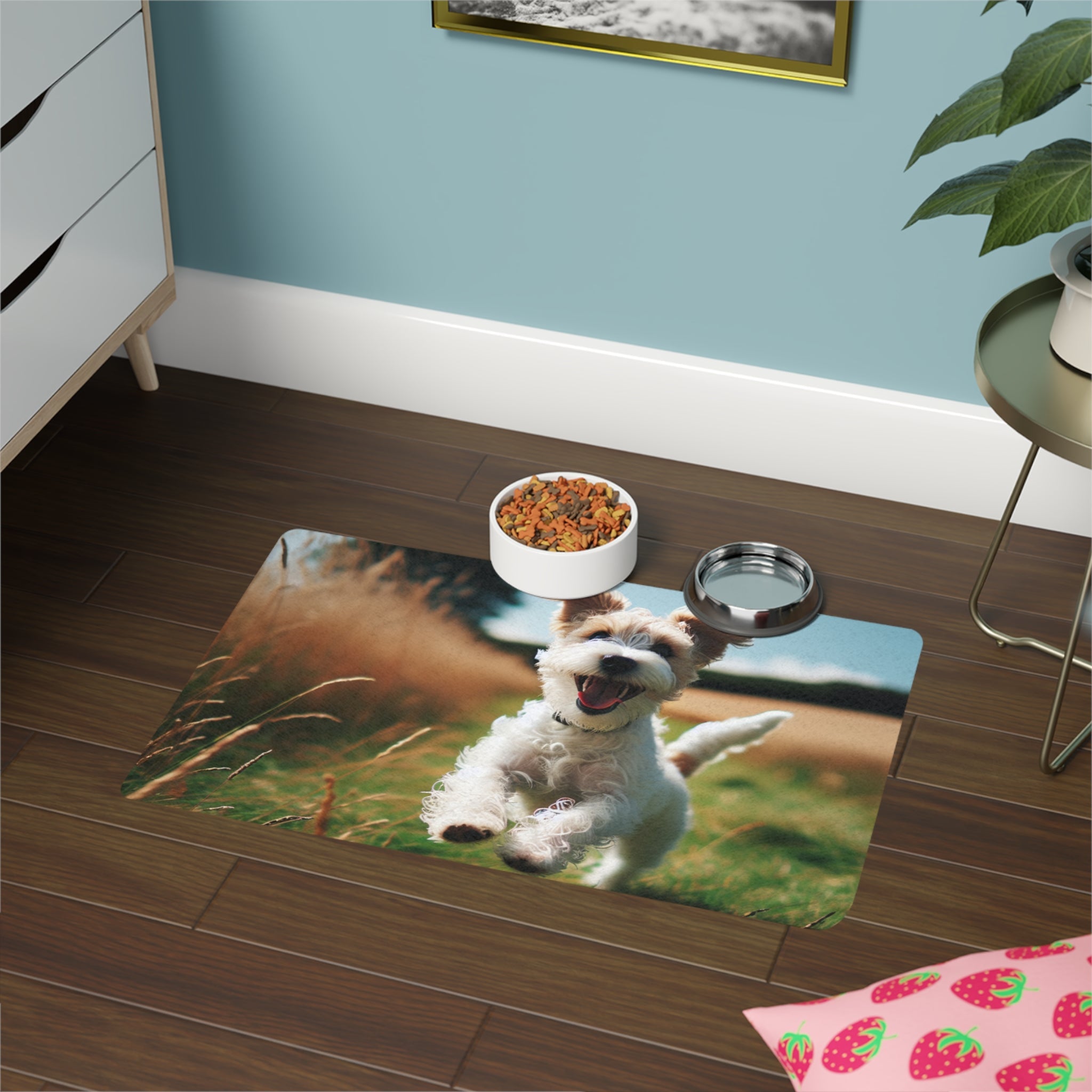 Non-Slip Pet Food Mat – Waterproof Feeding Mat for Dogs