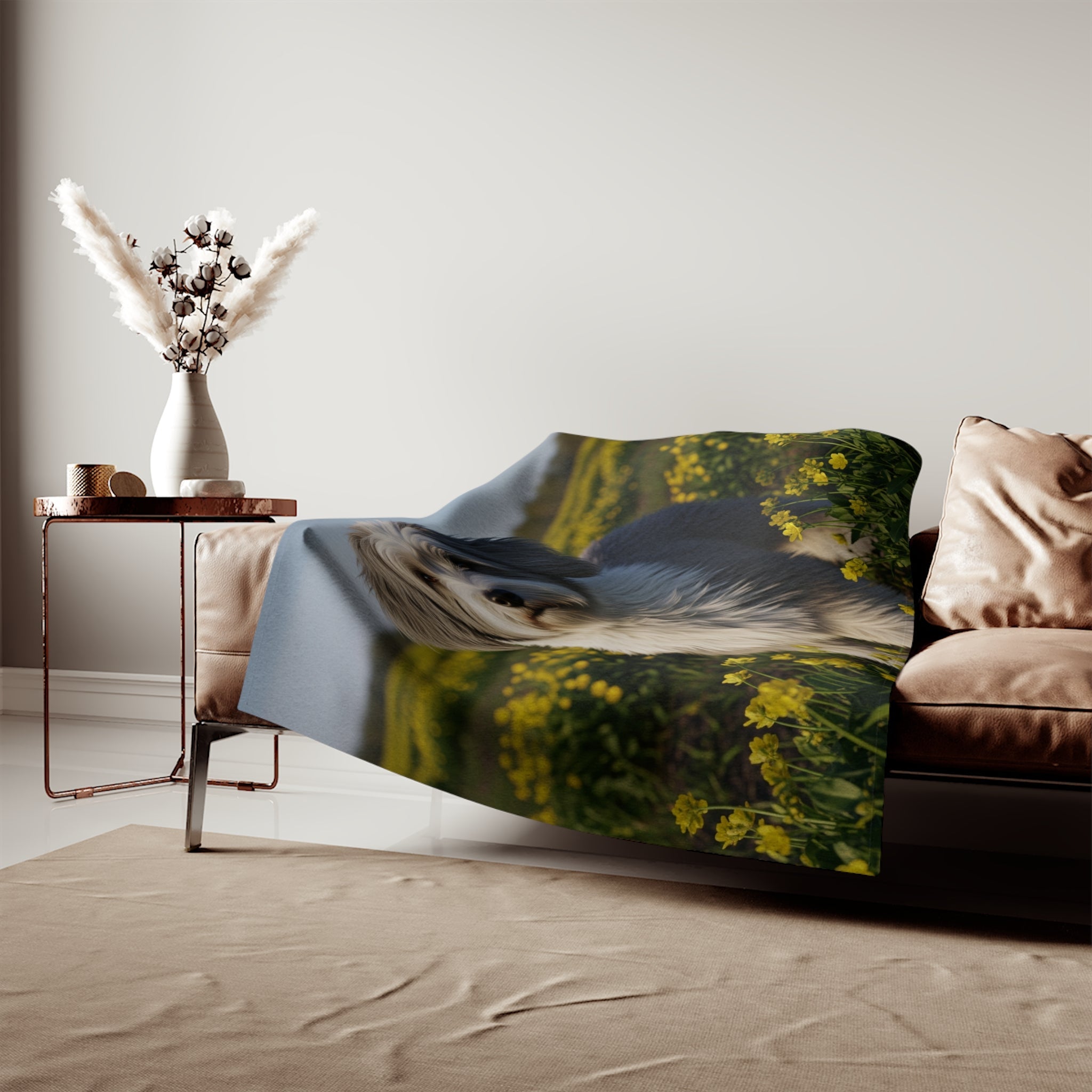 Sweatshirt Blanket – Plush Fleece Throw, 2 Size Options