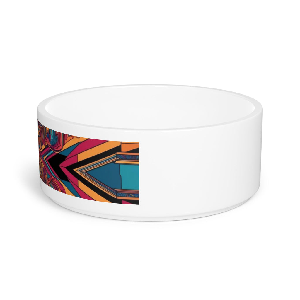 Ceramic Pet Bowl – 16 oz Dog Feeding Bowl