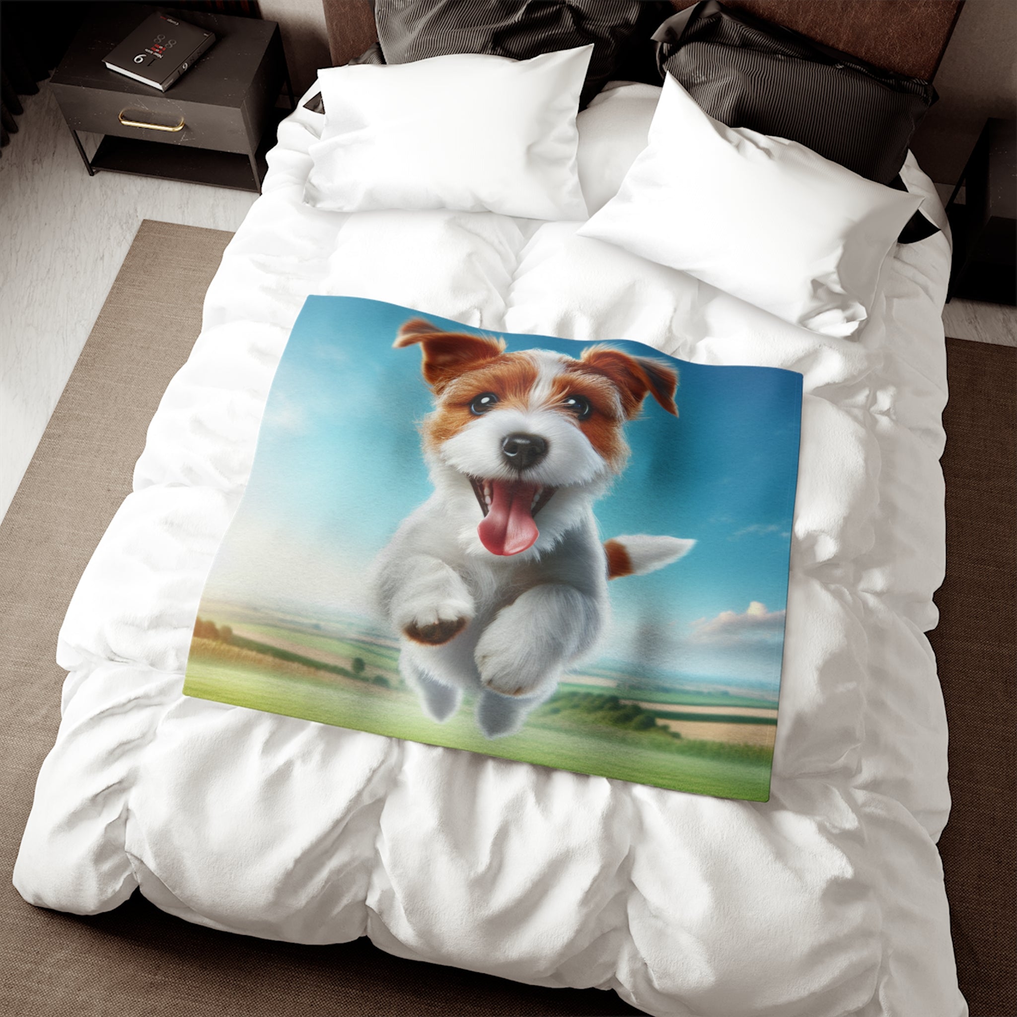 Sweatshirt Blanket – Plush Fleece Throw, 2 Size Options