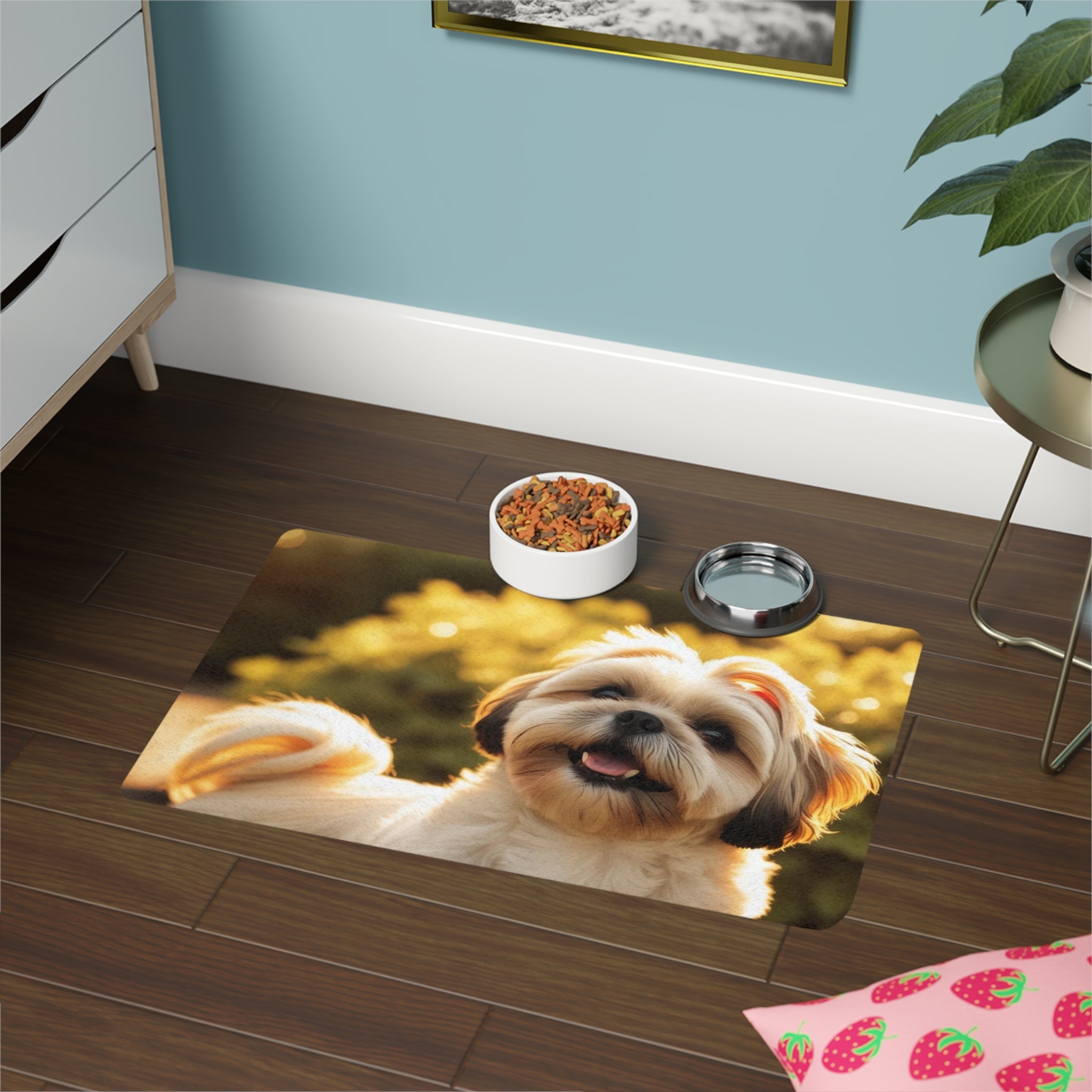 Non-Slip Pet Food Mat – Waterproof Feeding Mat for Dogs