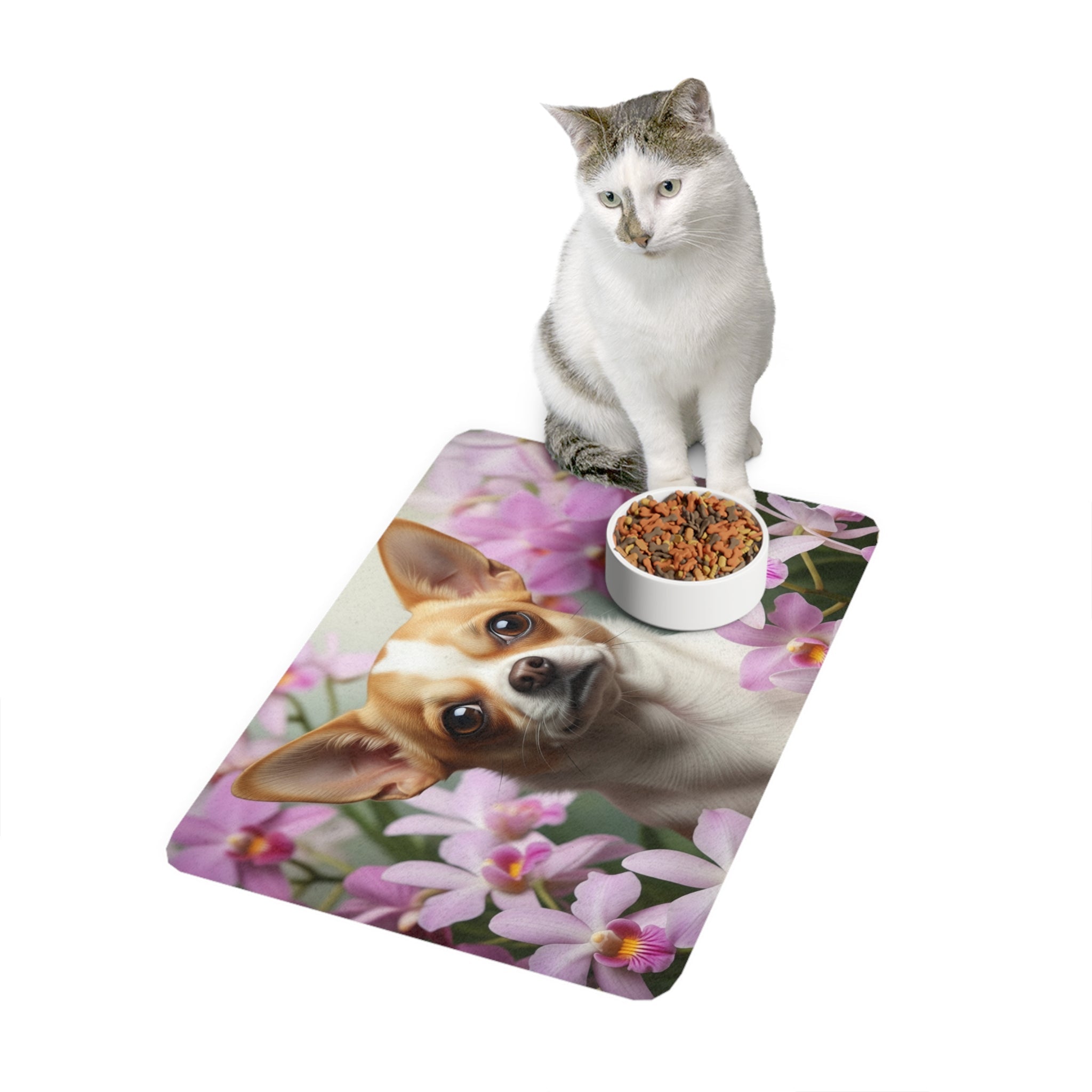 Non-Slip Pet Food Mat – Waterproof Feeding Mat for Dogs