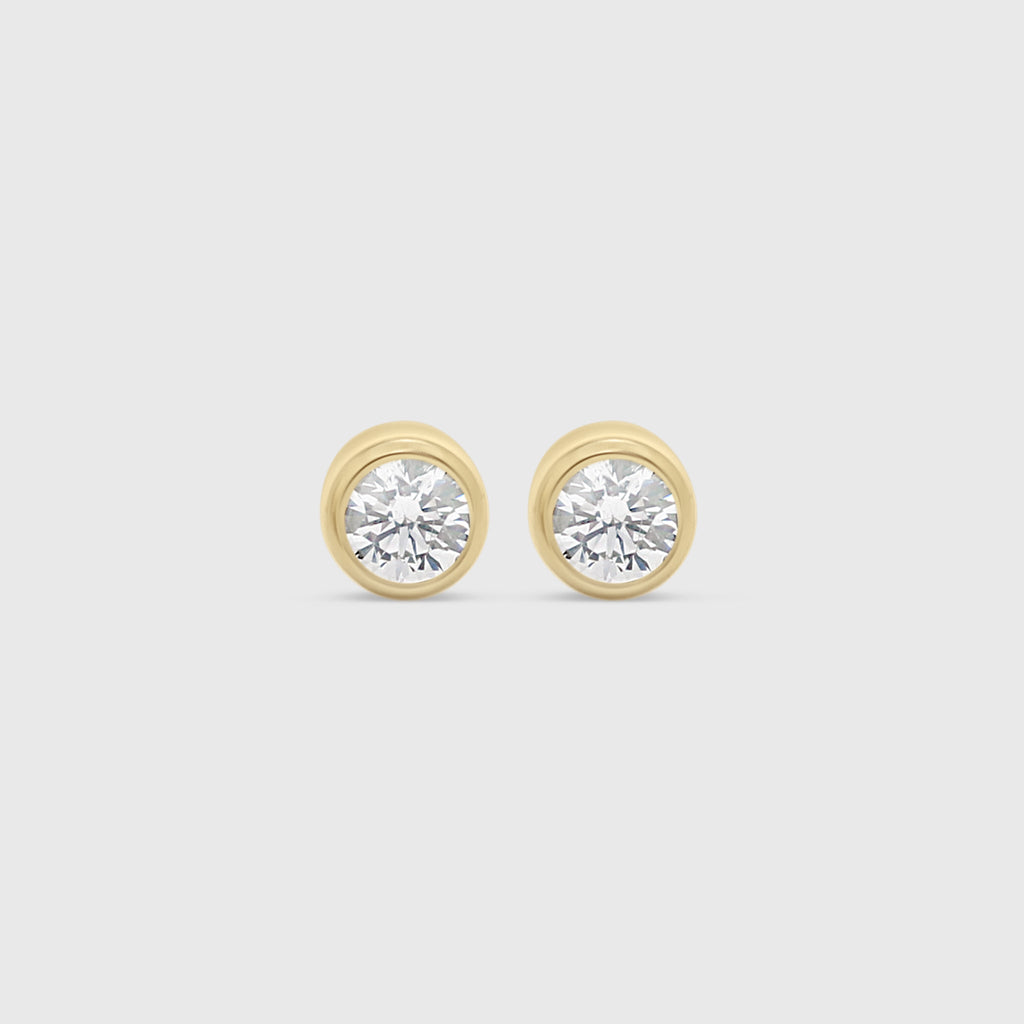 "Hallie" Earring Studs- Moissanite Collection