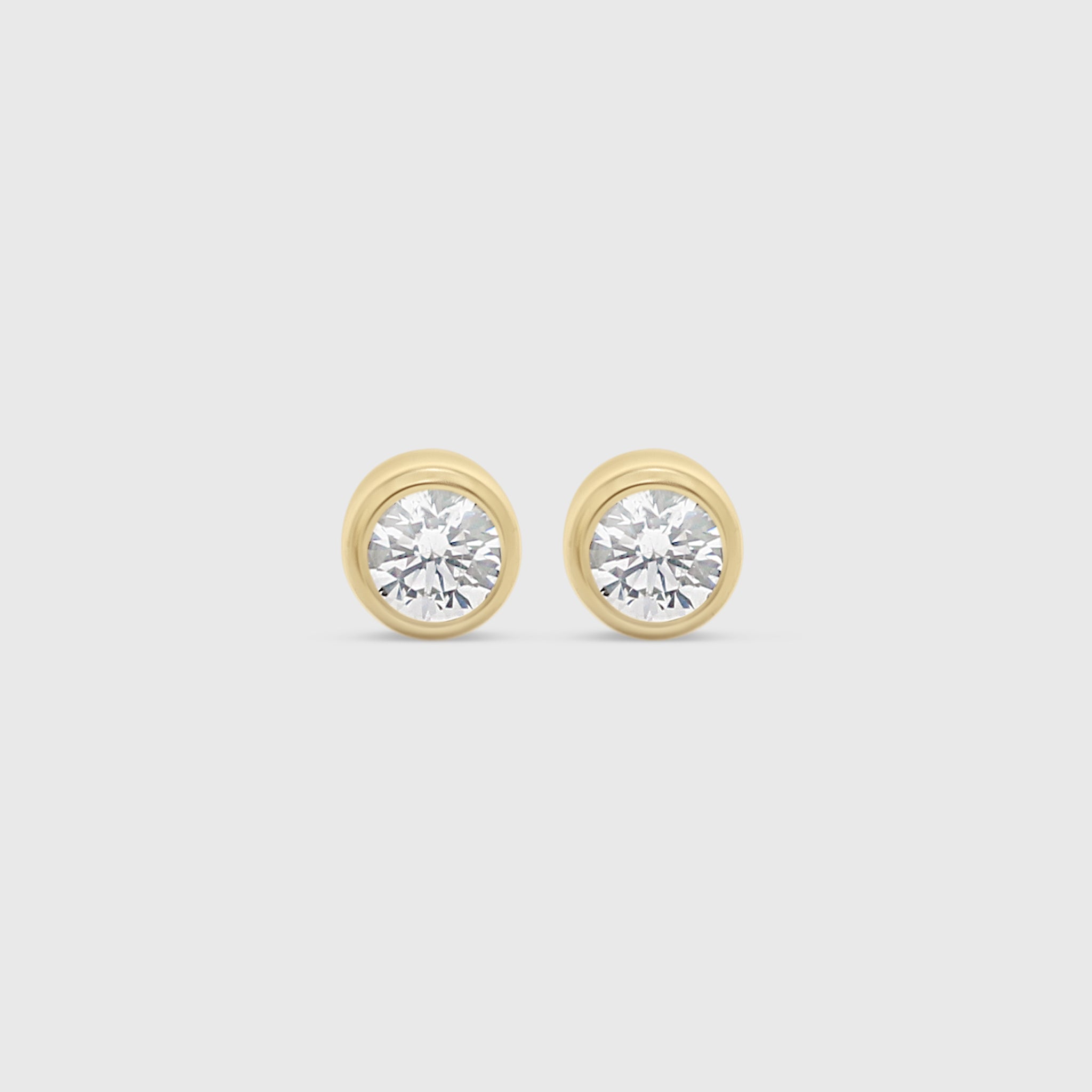 "Hallie" Earring Studs- Moissanite Collection
