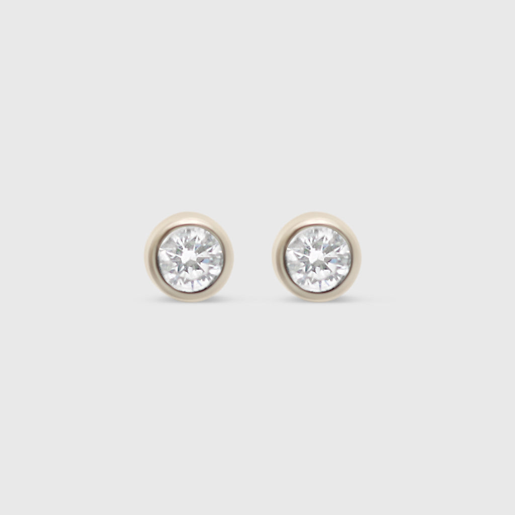 "Hallie" Earring Studs- Moissanite Collection