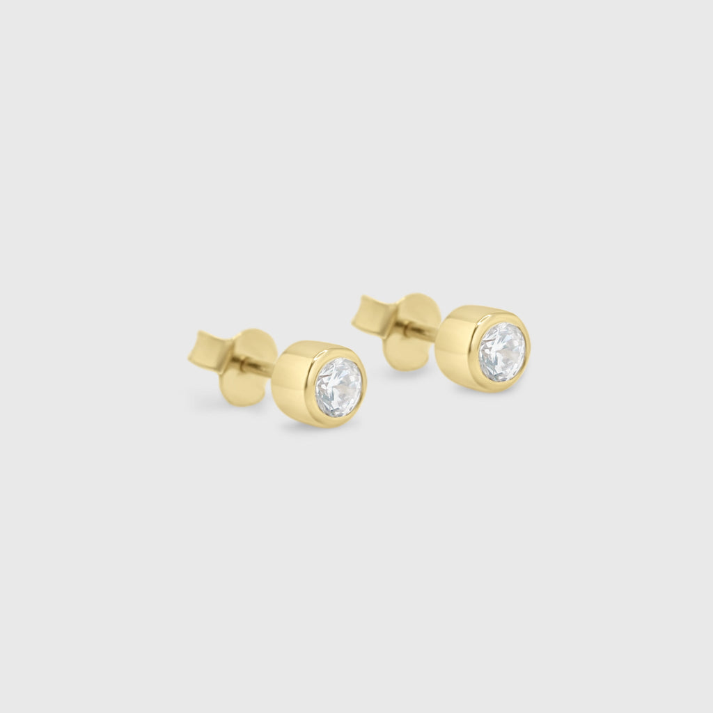 "Hallie" Earring Studs- Moissanite Collection