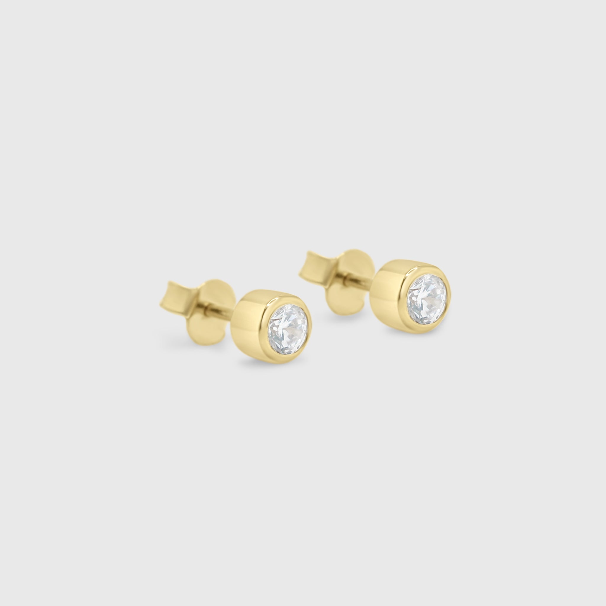"Hallie" Earring Studs- Moissanite Collection