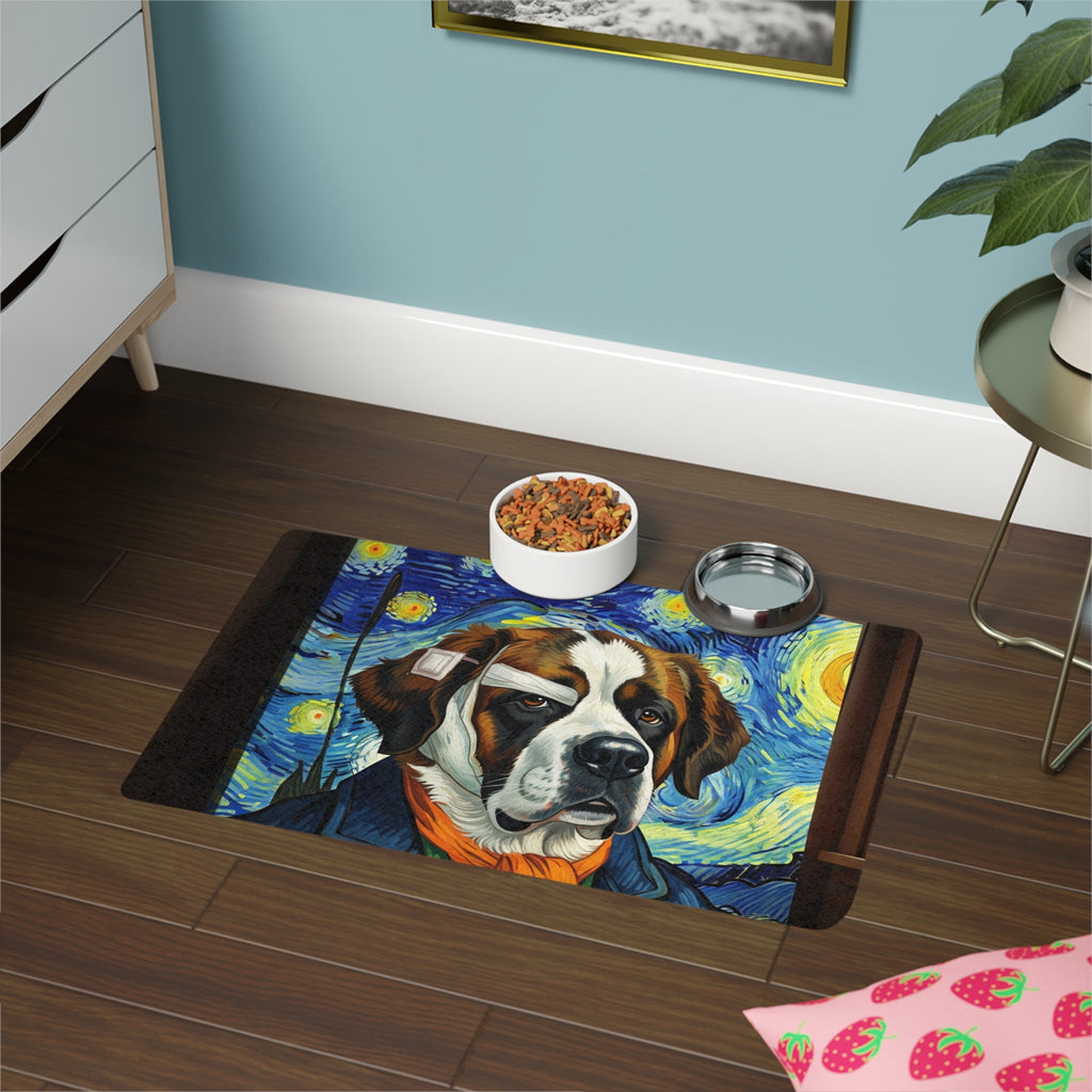 Non-Slip Pet Food Mat – Waterproof Feeding Mat for Dogs