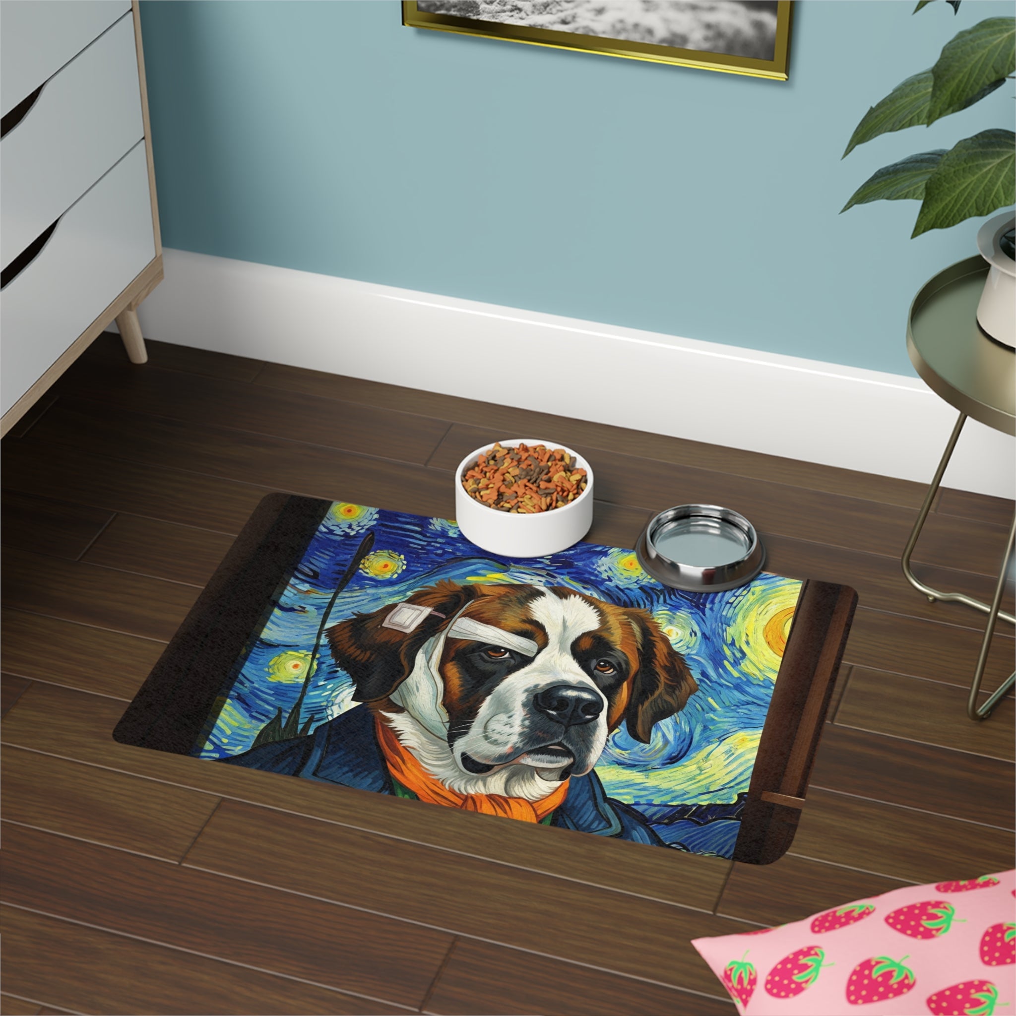 Non-Slip Pet Food Mat – Waterproof Feeding Mat for Dogs