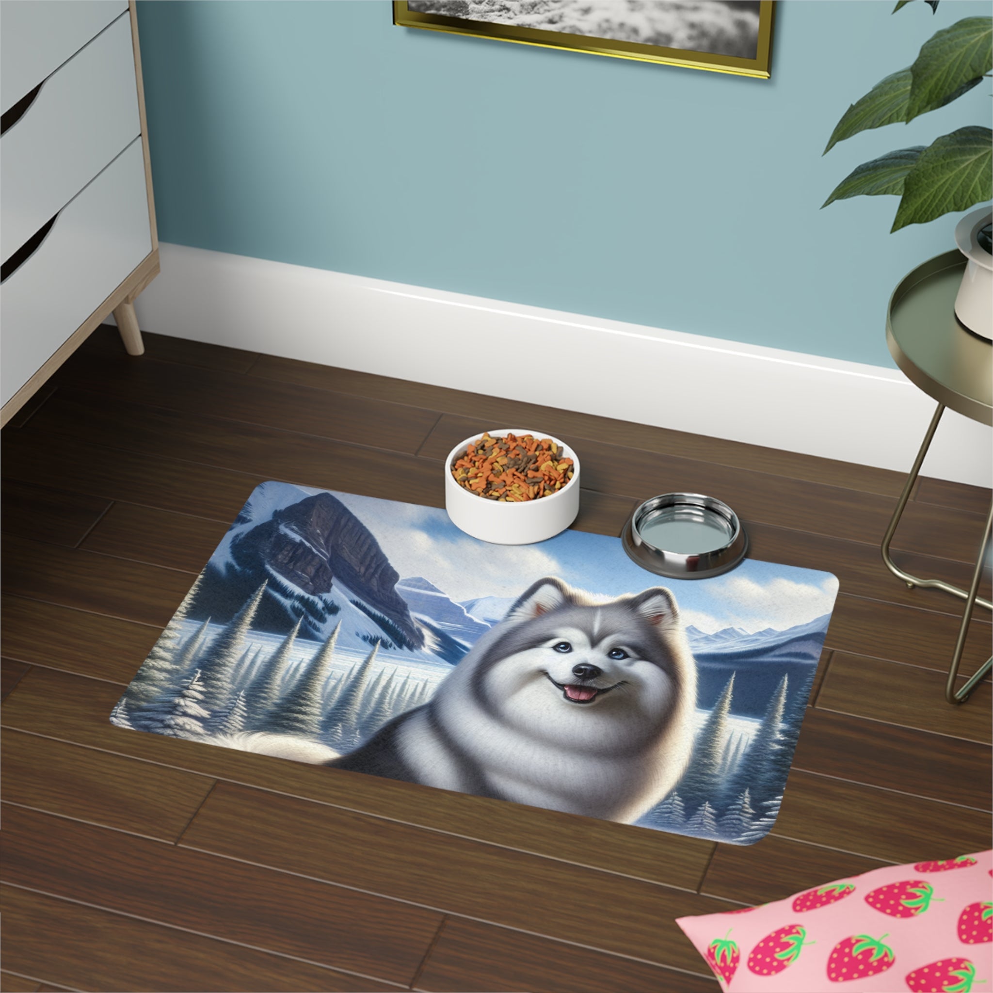 Non-Slip Pet Food Mat – Waterproof Feeding Mat for Dogs