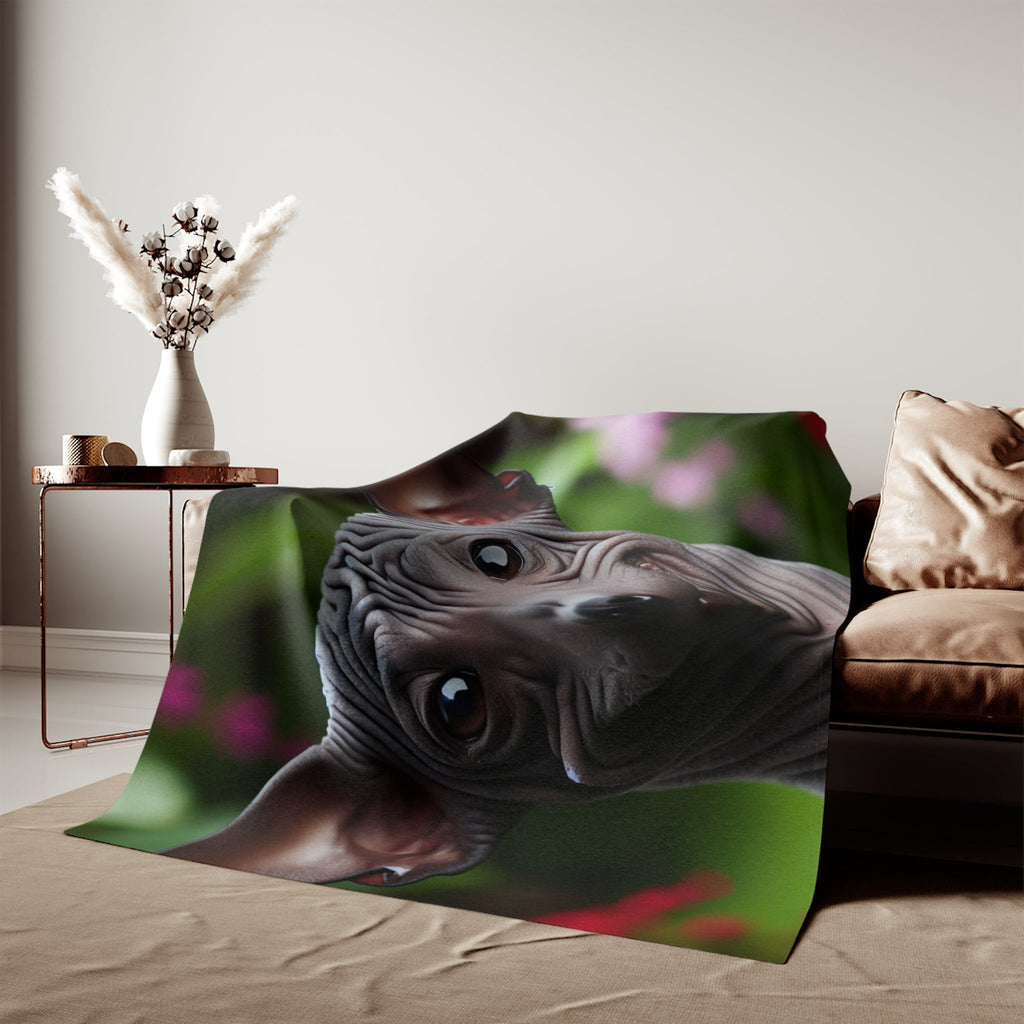 Sweatshirt Blanket – Plush Fleece Throw, 2 Size Options