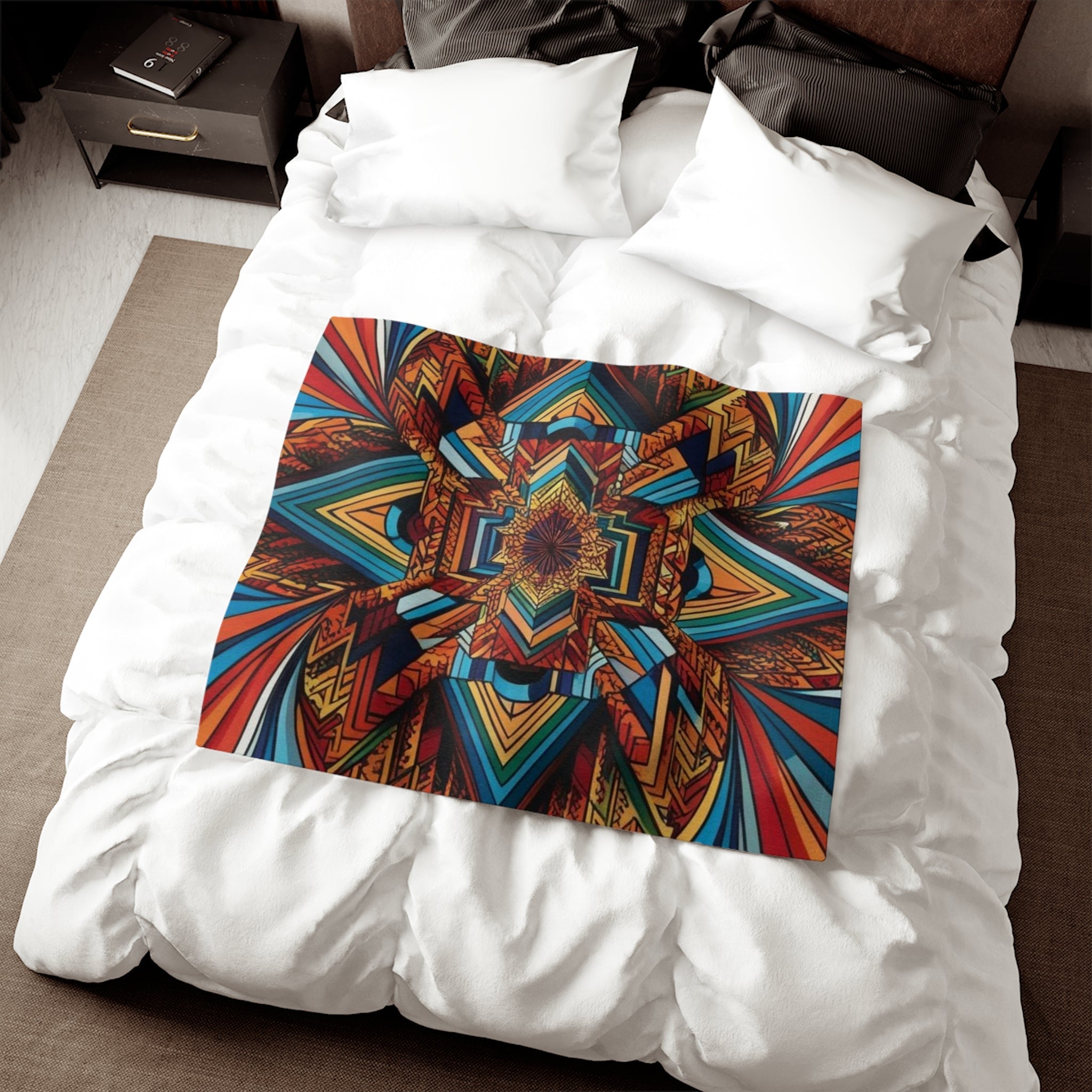 Sweatshirt Blanket – Plush Fleece Throw, 2 Size Options