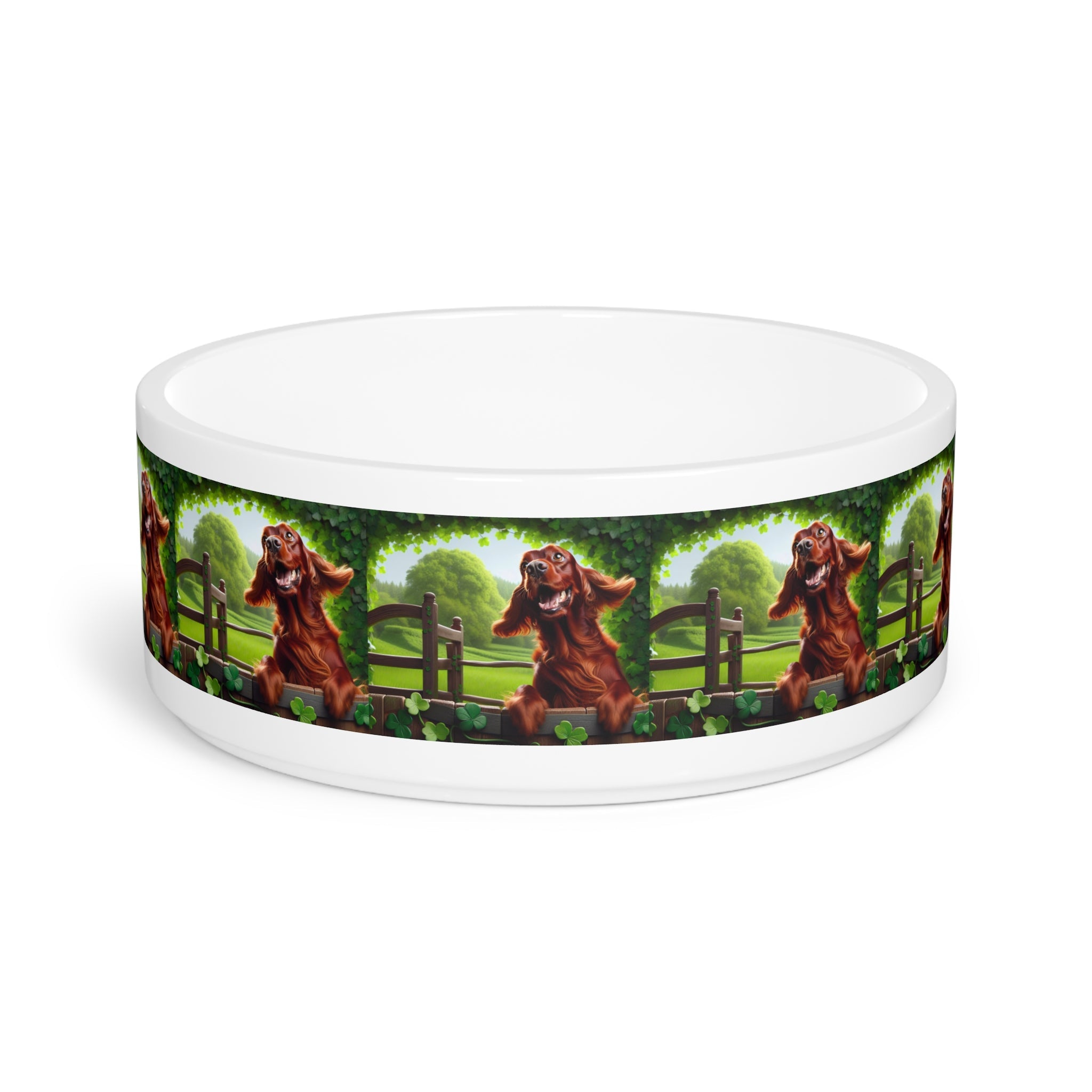 Ceramic Pet Bowl – 16 oz Dog Feeding Bowl