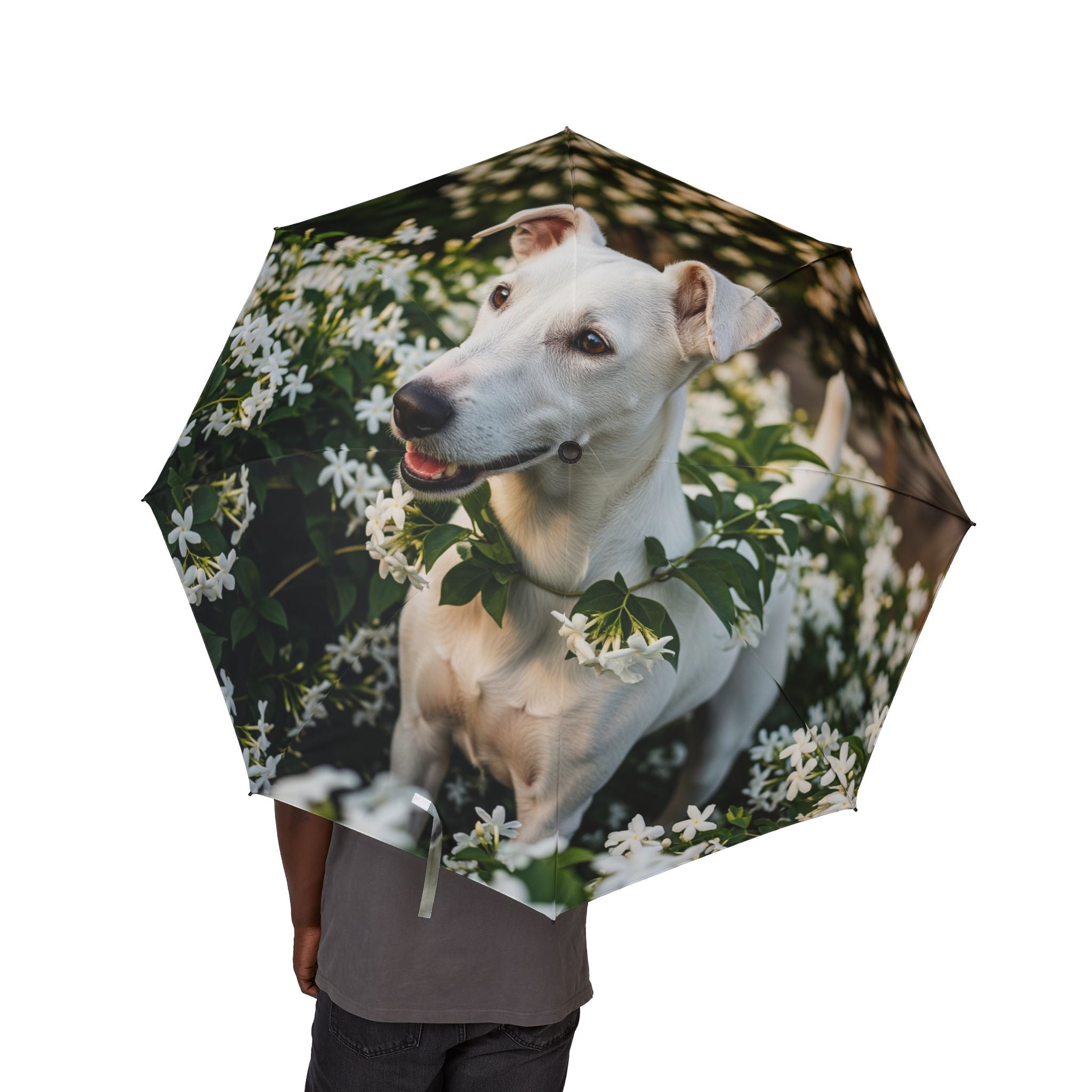 48" Semi-Automatic Umbrella – Windproof Large Travel Rain Umbrella