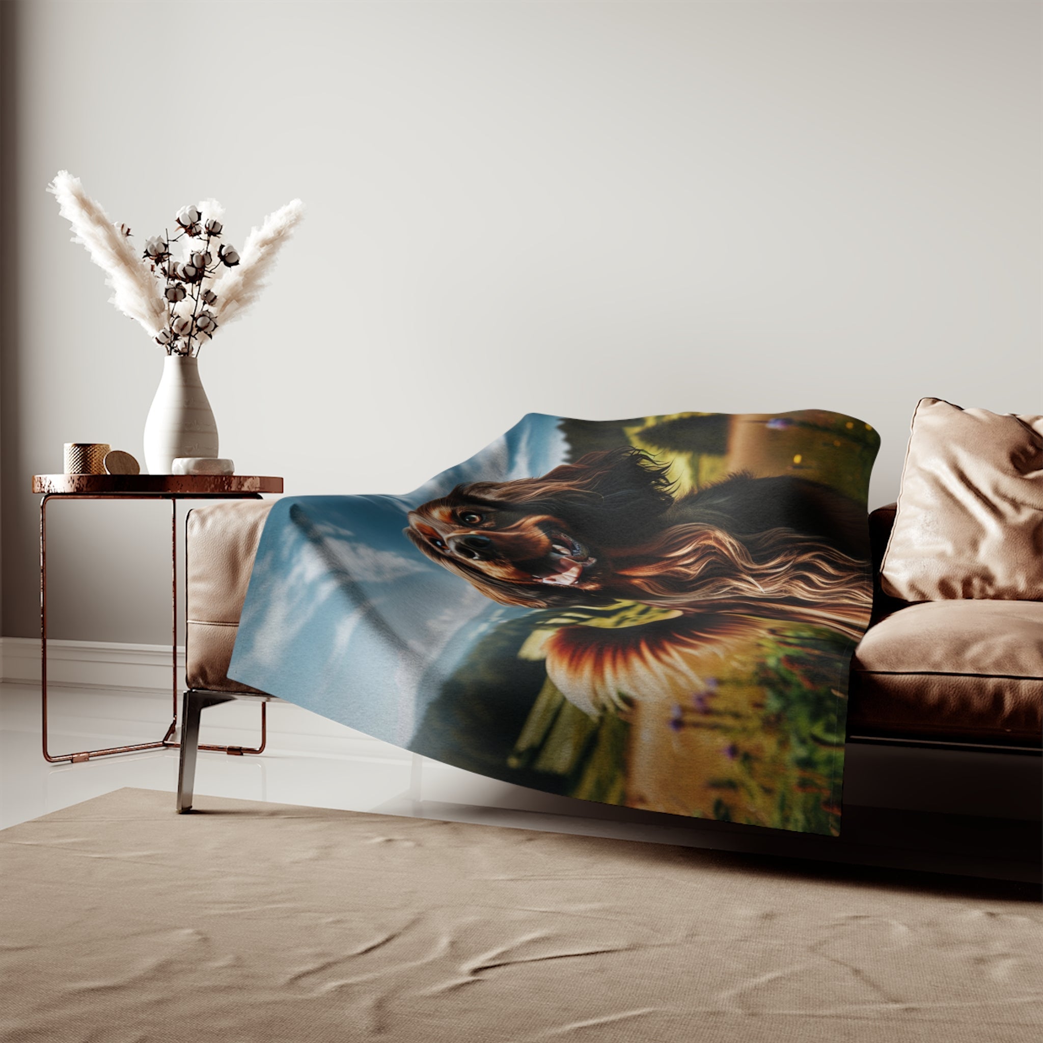 Sweatshirt Blanket – Plush Fleece Throw, 2 Size Options