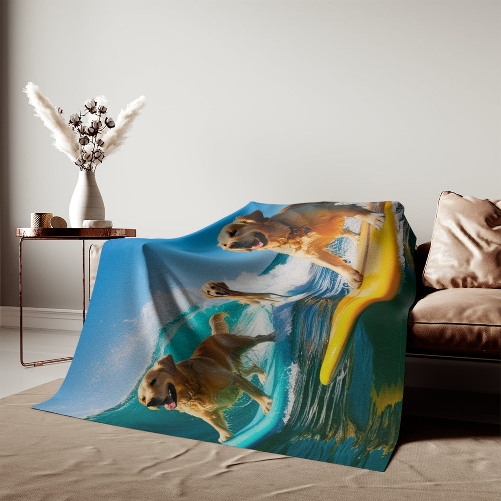 Sweatshirt Blanket – Plush Fleece Throw, 2 Size Options
