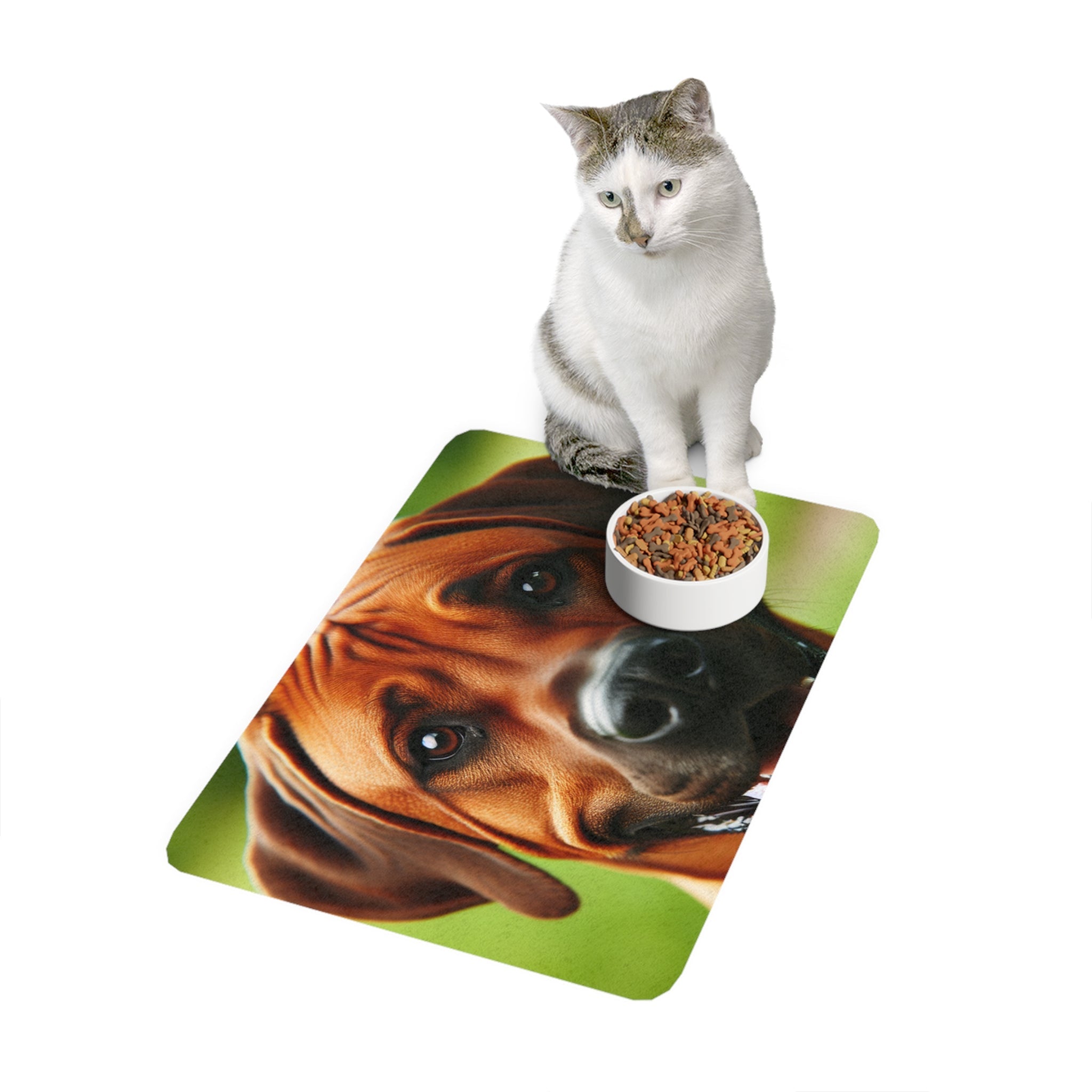 Non-Slip Pet Food Mat – Waterproof Feeding Mat for Dogs