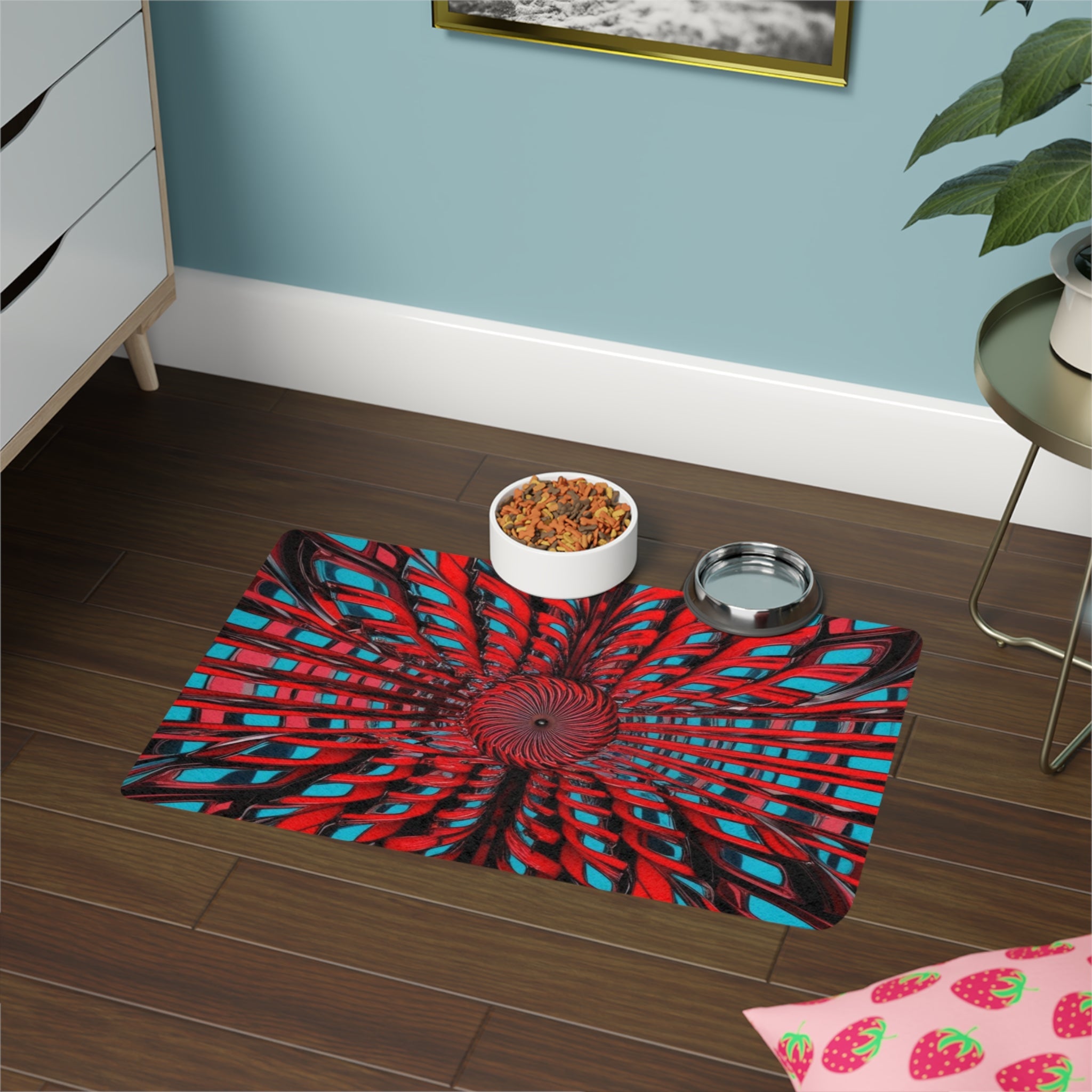 Non-Slip Pet Food Mat – Waterproof Feeding Mat for Dogs