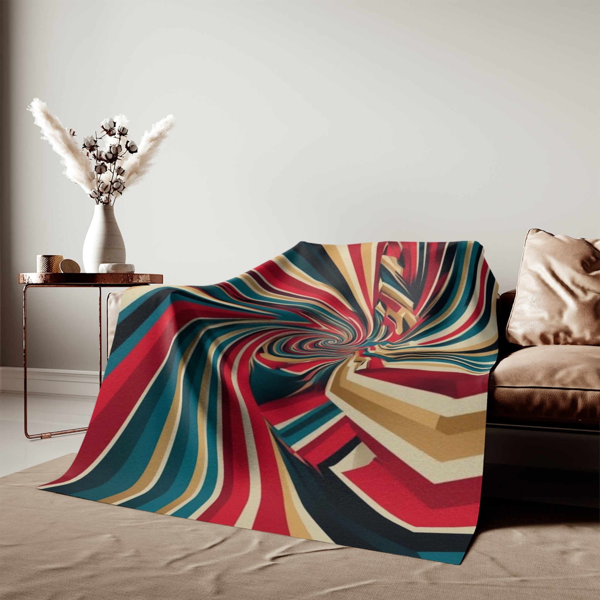 Sweatshirt Blanket – Plush Fleece Throw, 2 Size Options