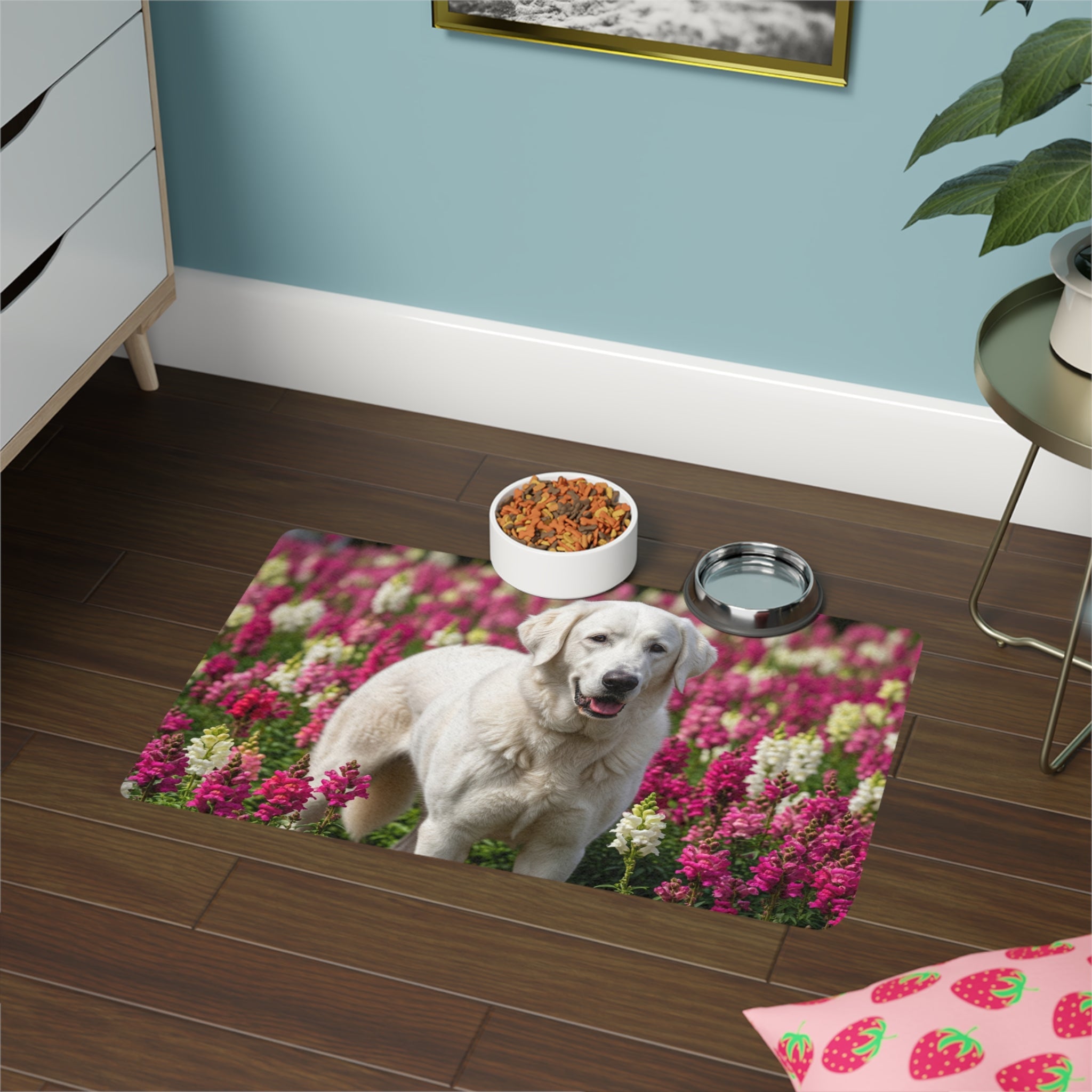 Non-Slip Pet Food Mat – Waterproof Feeding Mat for Dogs