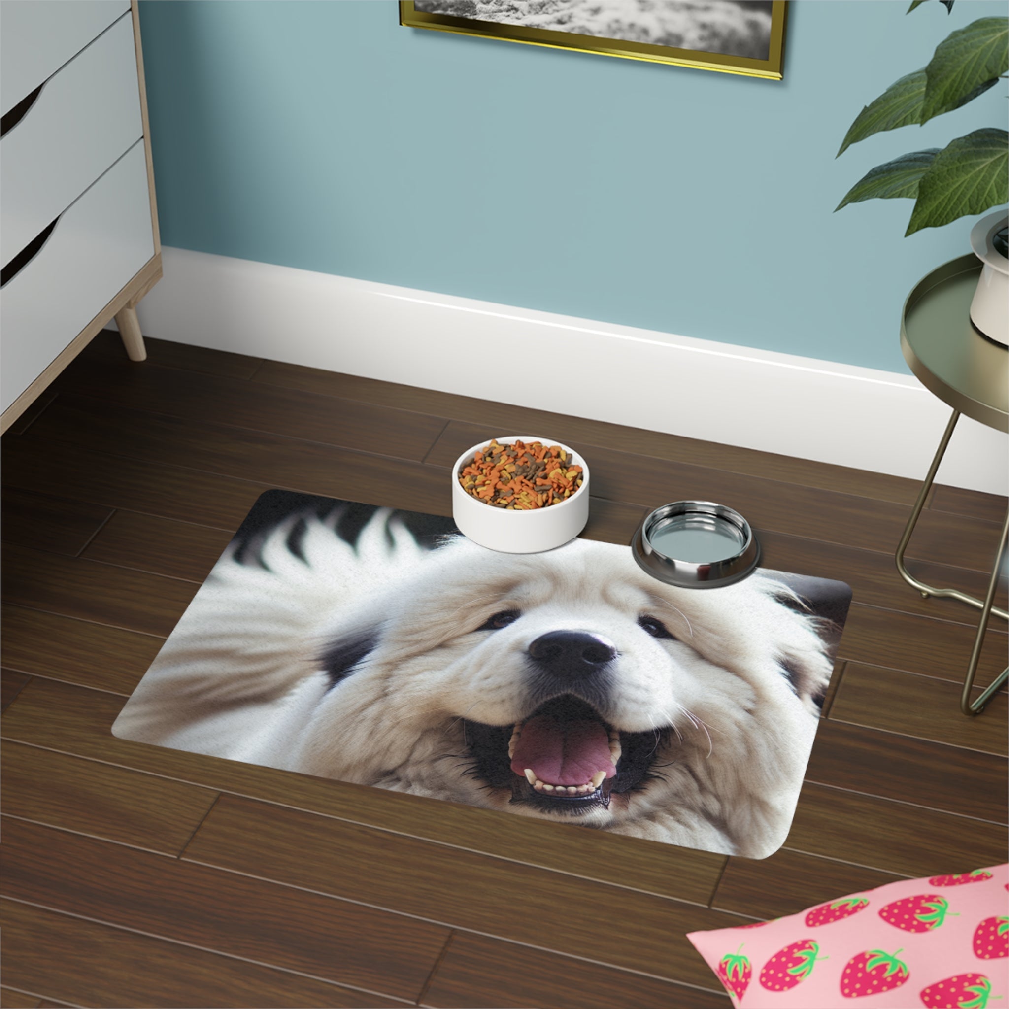 Non-Slip Pet Food Mat – Waterproof Feeding Mat for Dogs