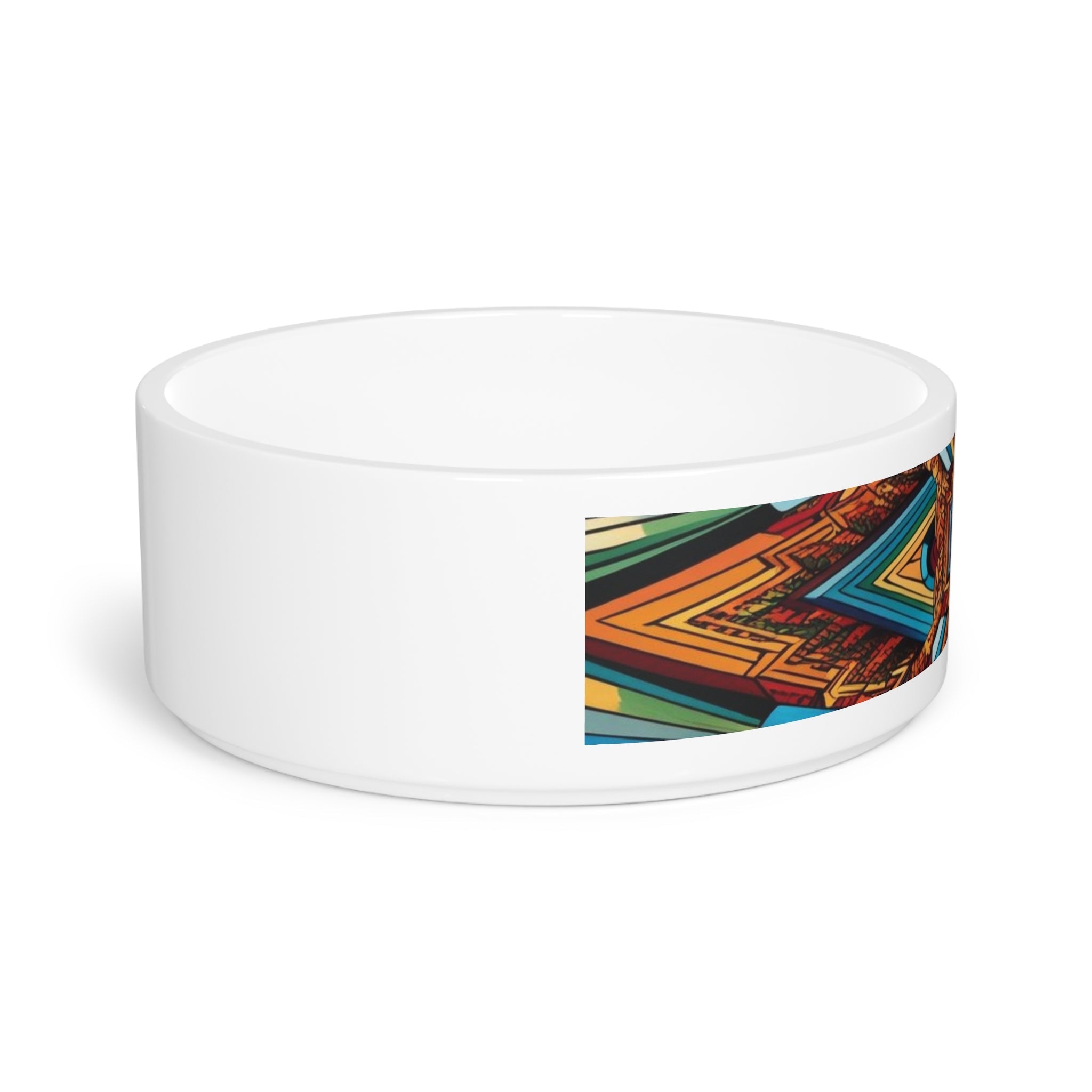 Ceramic Pet Bowl – 16 oz Dog Feeding Bowl