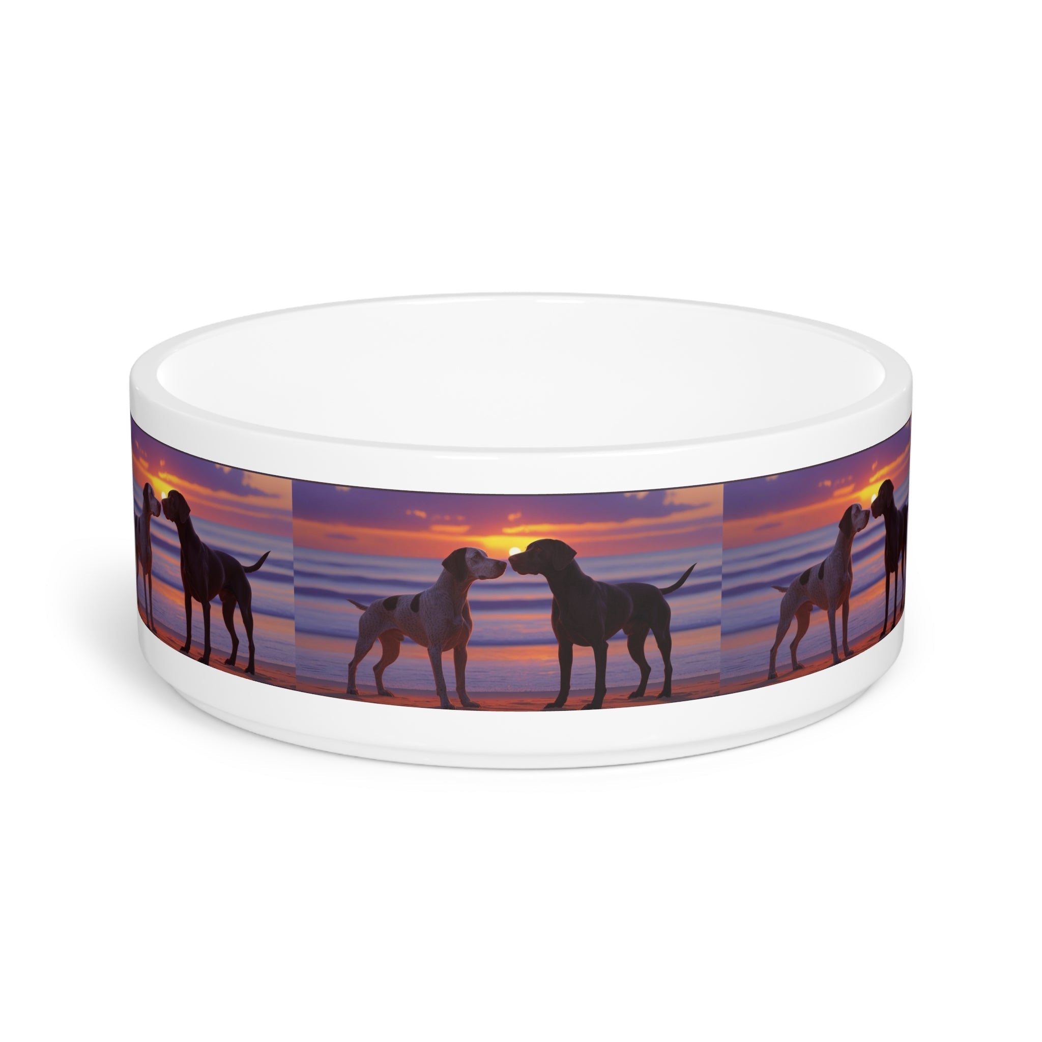 Ceramic Pet Bowl – 16 oz Dog Feeding Bowl