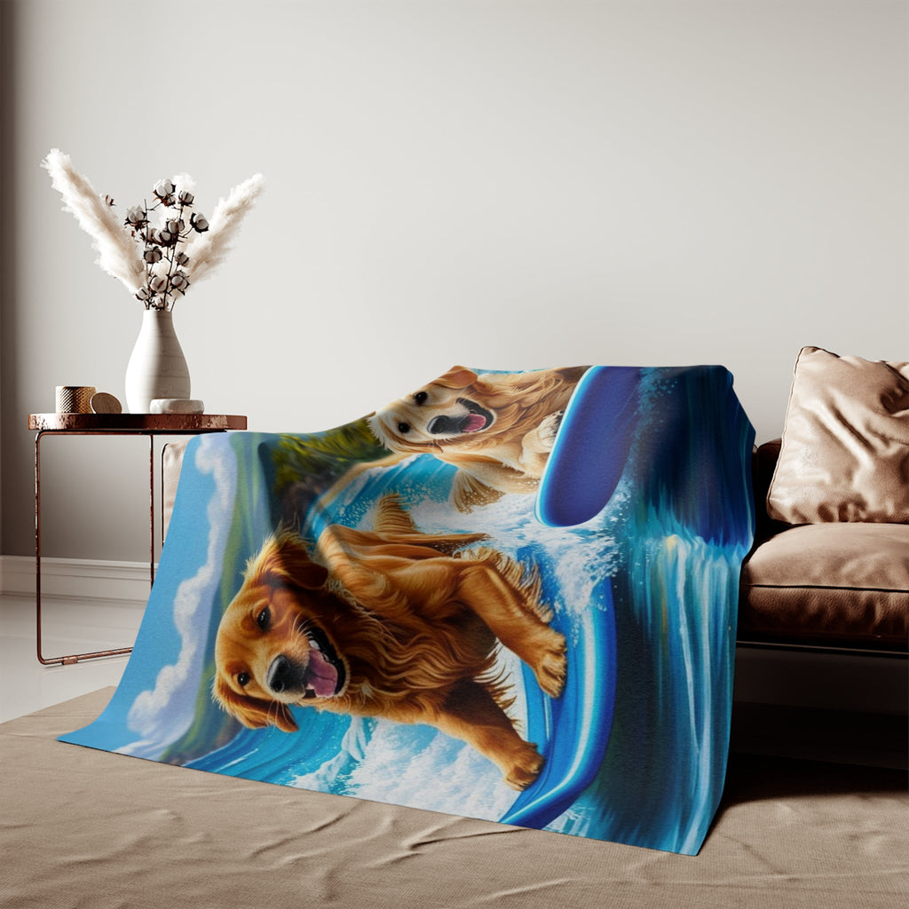 Sweatshirt Blanket – Plush Fleece Throw, 2 Size Options
