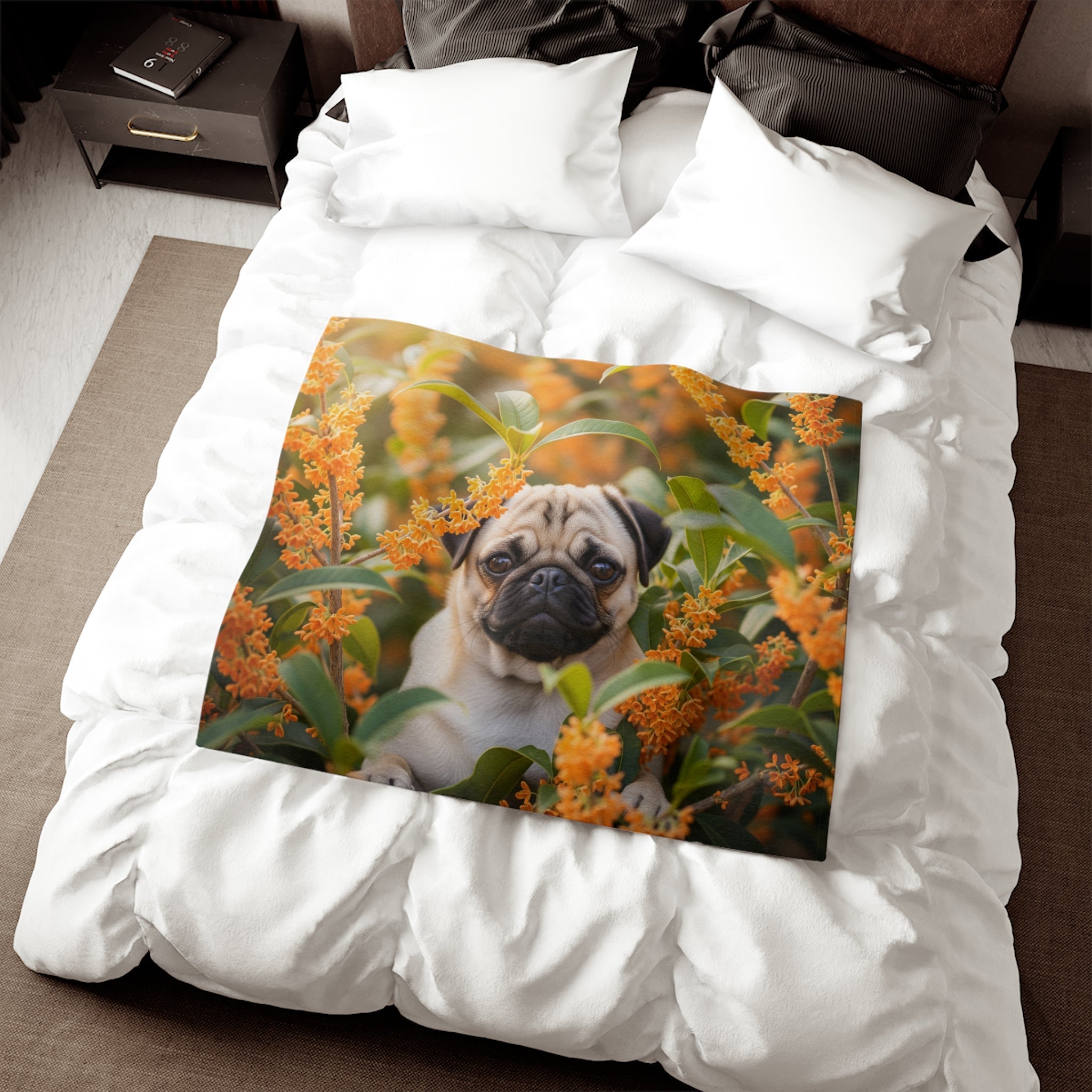 Sweatshirt Blanket – Plush Fleece Throw, 2 Size Options