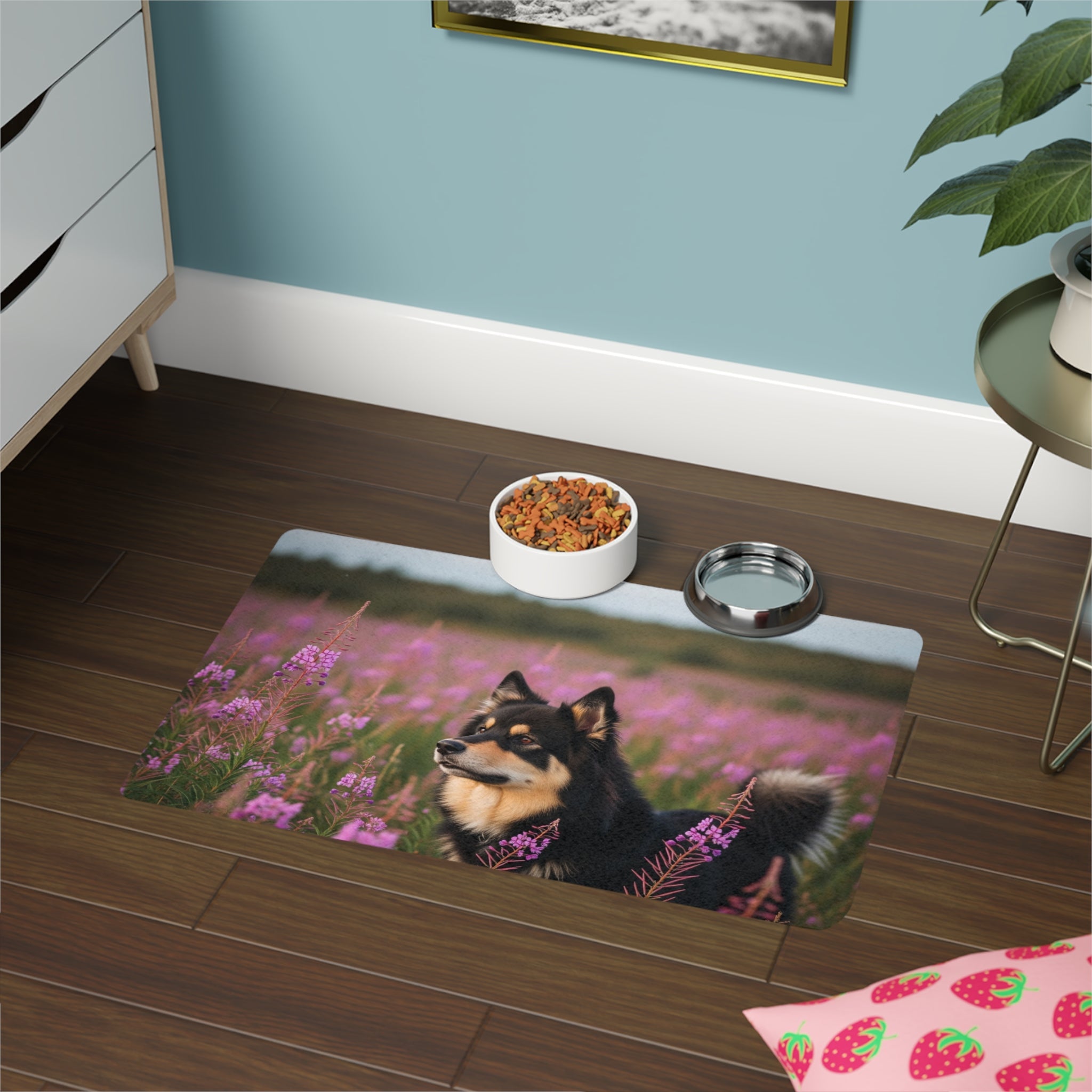 Non-Slip Pet Food Mat – Waterproof Feeding Mat for Dogs