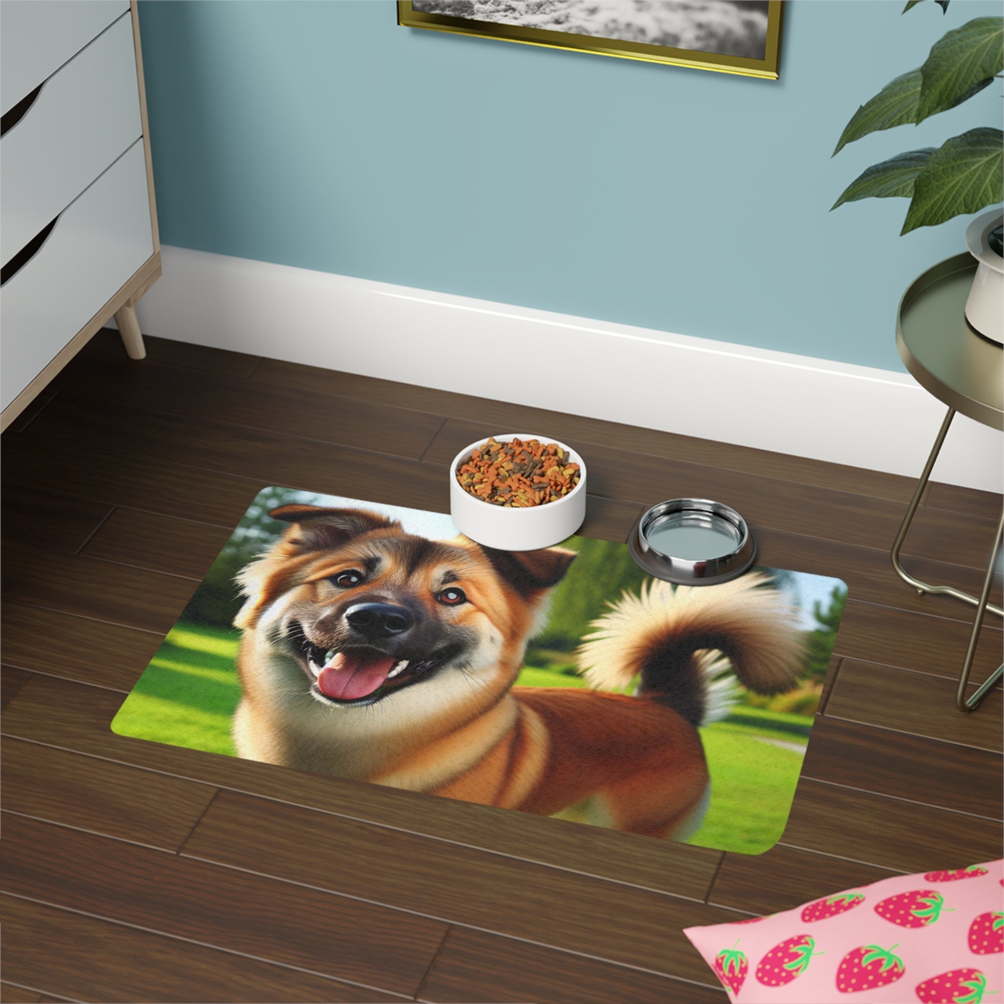 Non-Slip Pet Food Mat – Waterproof Feeding Mat for Dogs