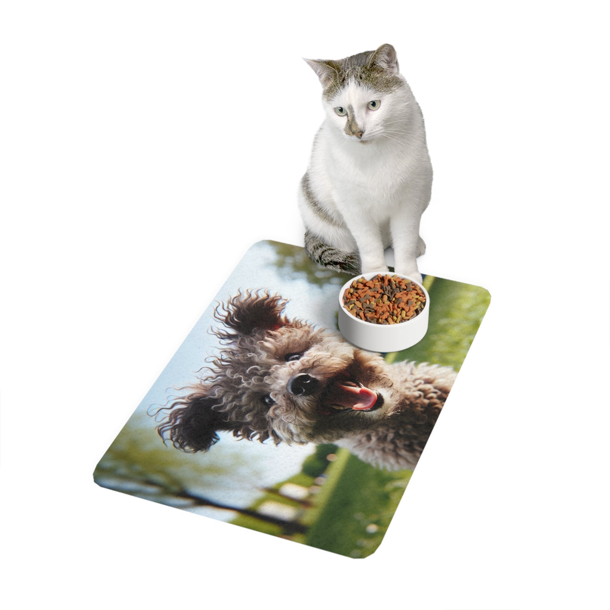 Non-Slip Pet Food Mat – Waterproof Feeding Mat for Dogs