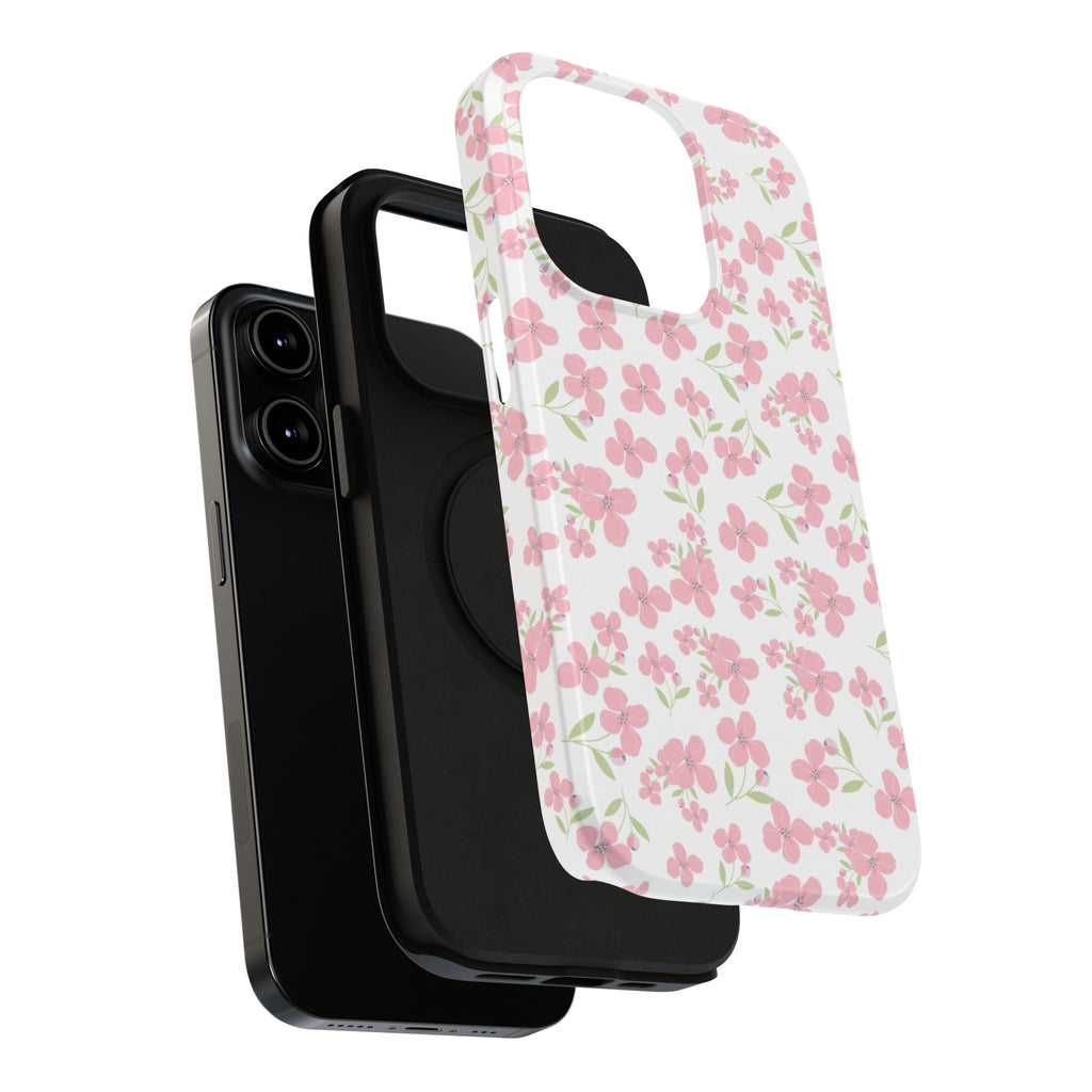 Customizable: Floral Impact-Resistant Phone Case