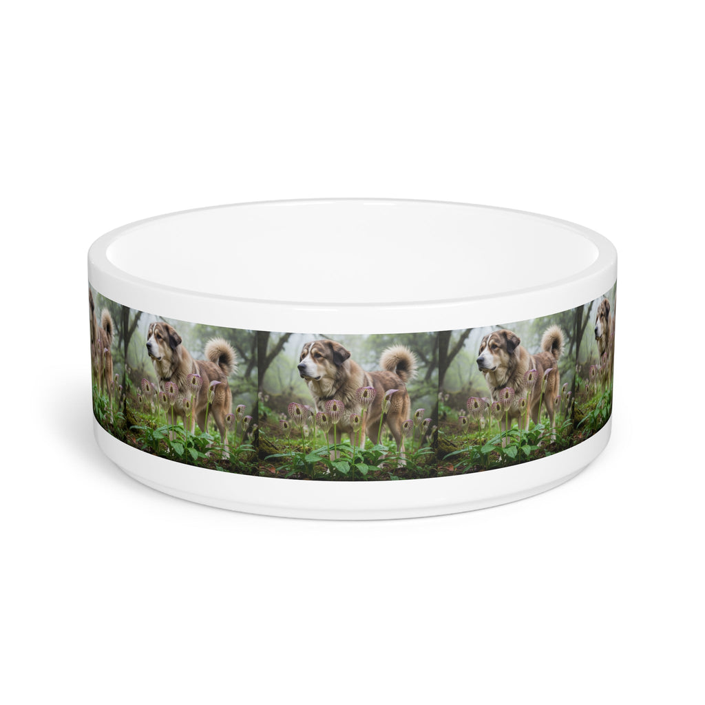 Ceramic Pet Bowl – 16 oz Dog Feeding Bowl