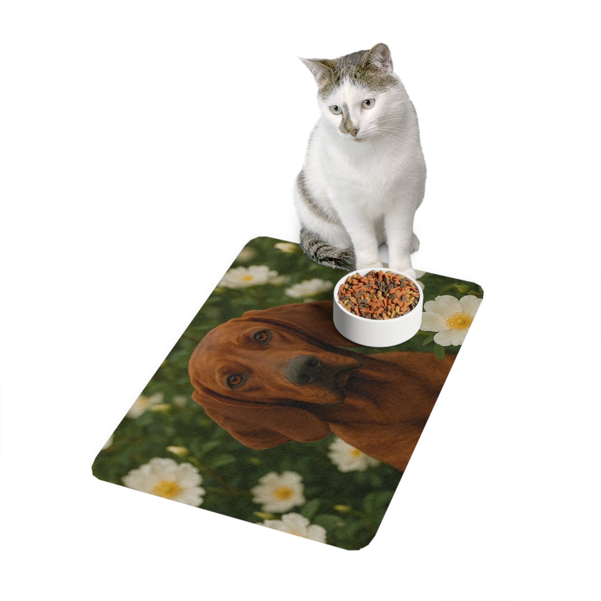 Non-Slip Pet Food Mat – Waterproof Feeding Mat for Dogs
