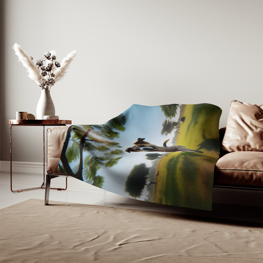 Sweatshirt Blanket – Plush Fleece Throw, 2 Size Options