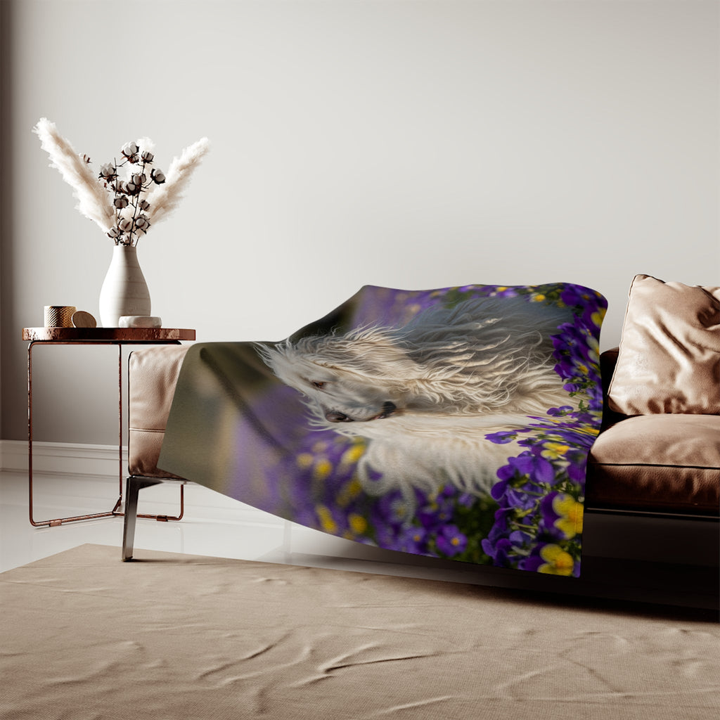 Sweatshirt Blanket – Plush Fleece Throw, 2 Size Options