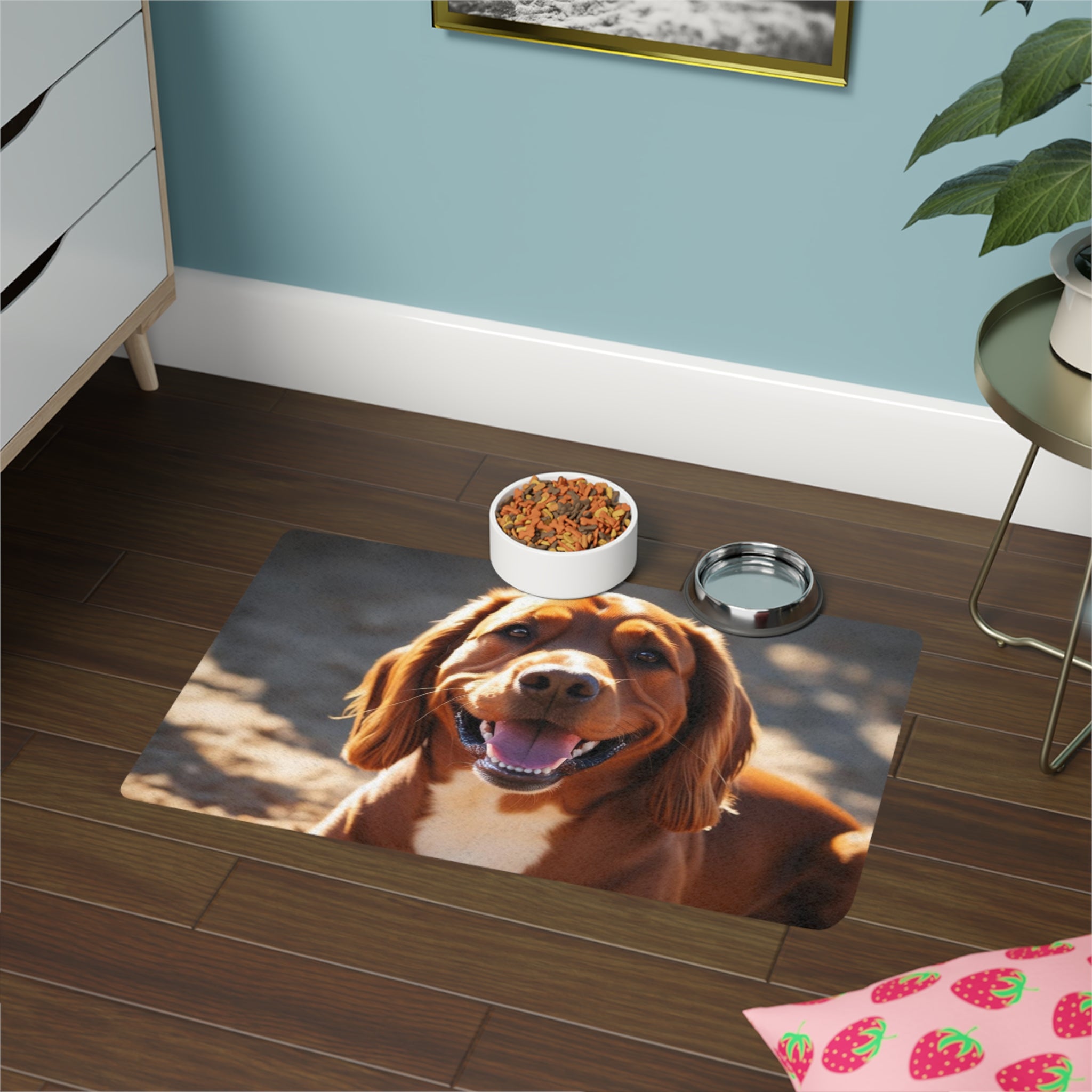Non-Slip Pet Food Mat – Waterproof Feeding Mat for Dogs
