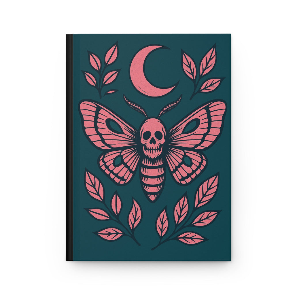 Dark Moth Hardcover Journal