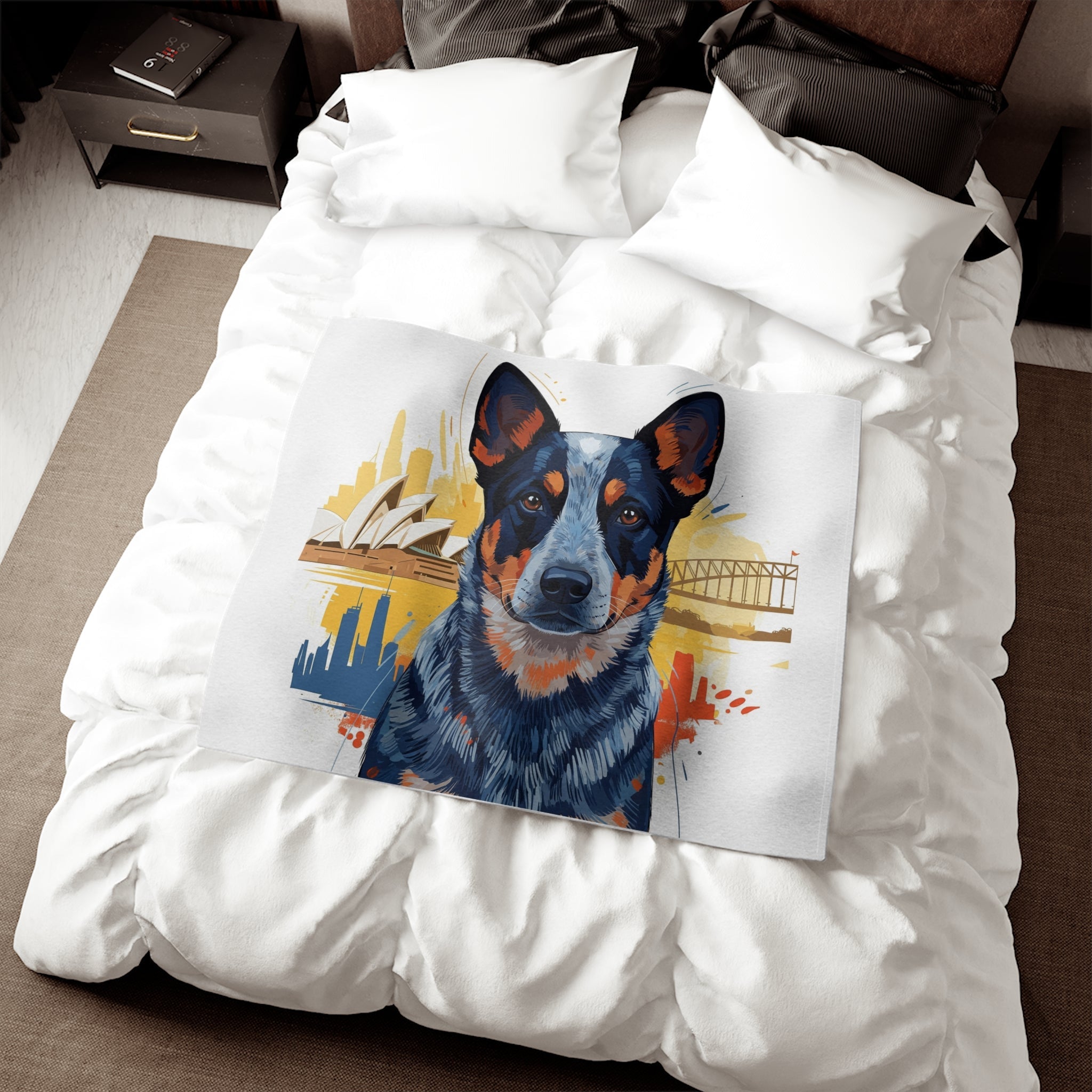 Sweatshirt Blanket – Plush Fleece Throw, 2 Size Options
