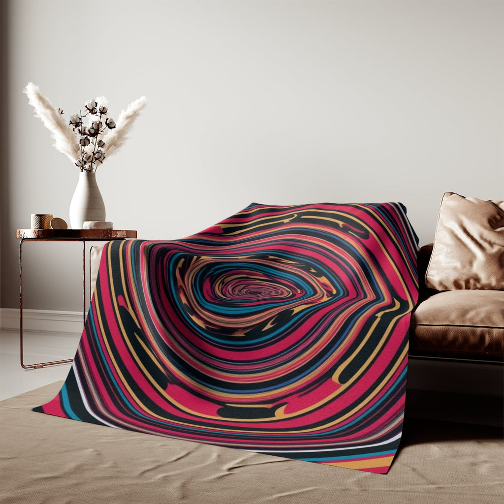 Sweatshirt Blanket – Plush Fleece Throw, 2 Size Options