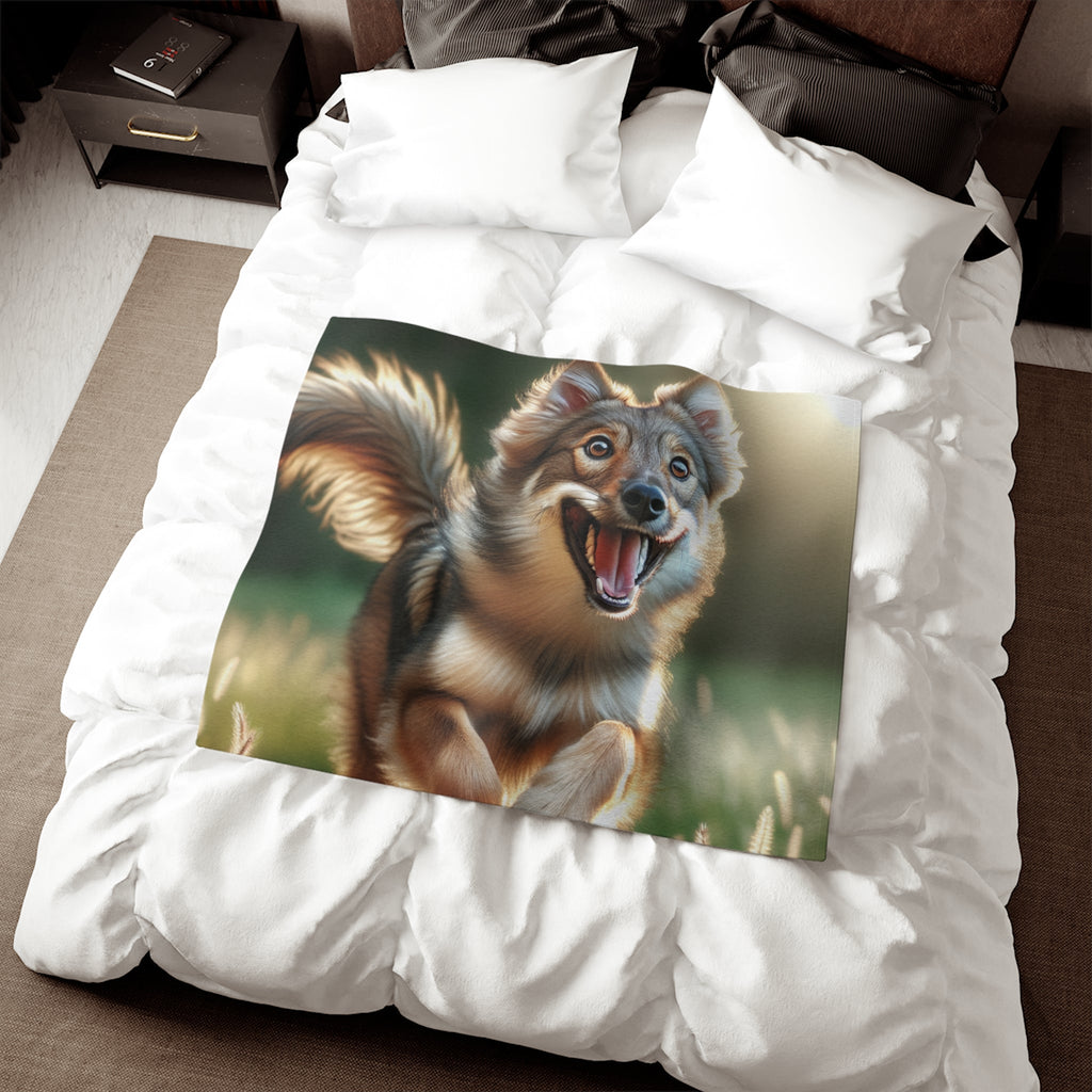 Sweatshirt Blanket – Plush Fleece Throw, 2 Size Options