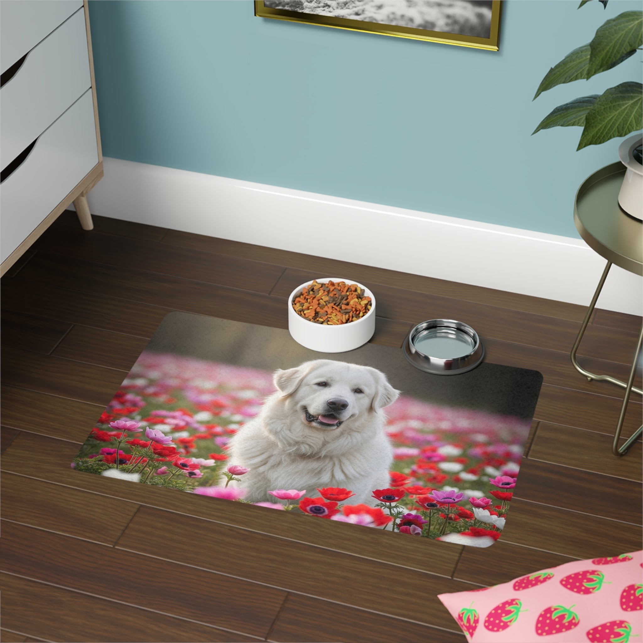 Non-Slip Pet Food Mat – Waterproof Feeding Mat for Dogs