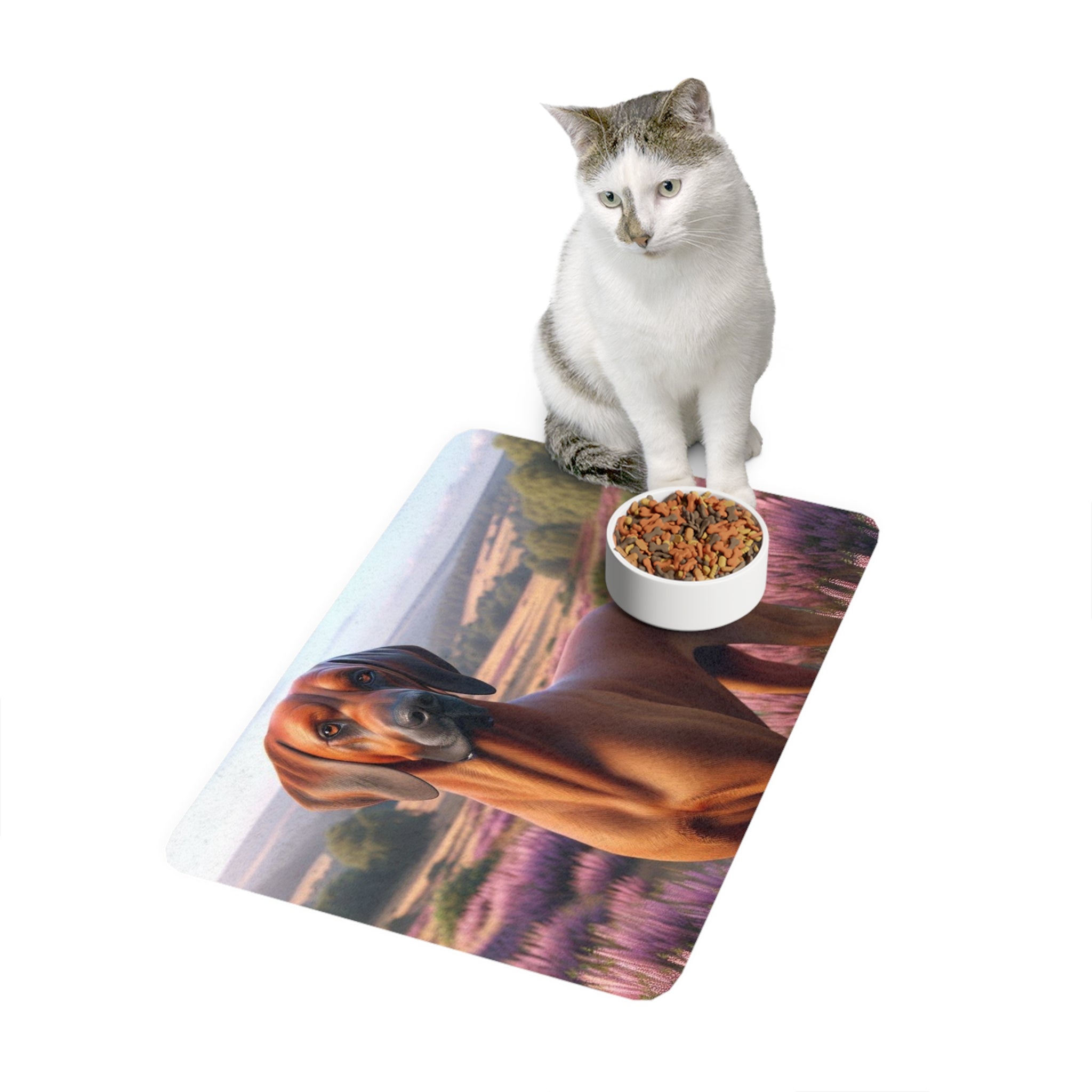 Non-Slip Pet Food Mat – Waterproof Feeding Mat for Dogs