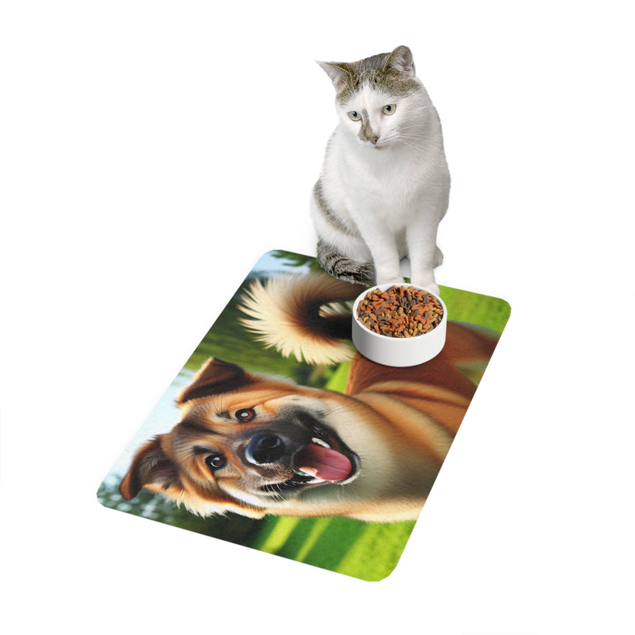Non-Slip Pet Food Mat – Waterproof Feeding Mat for Dogs